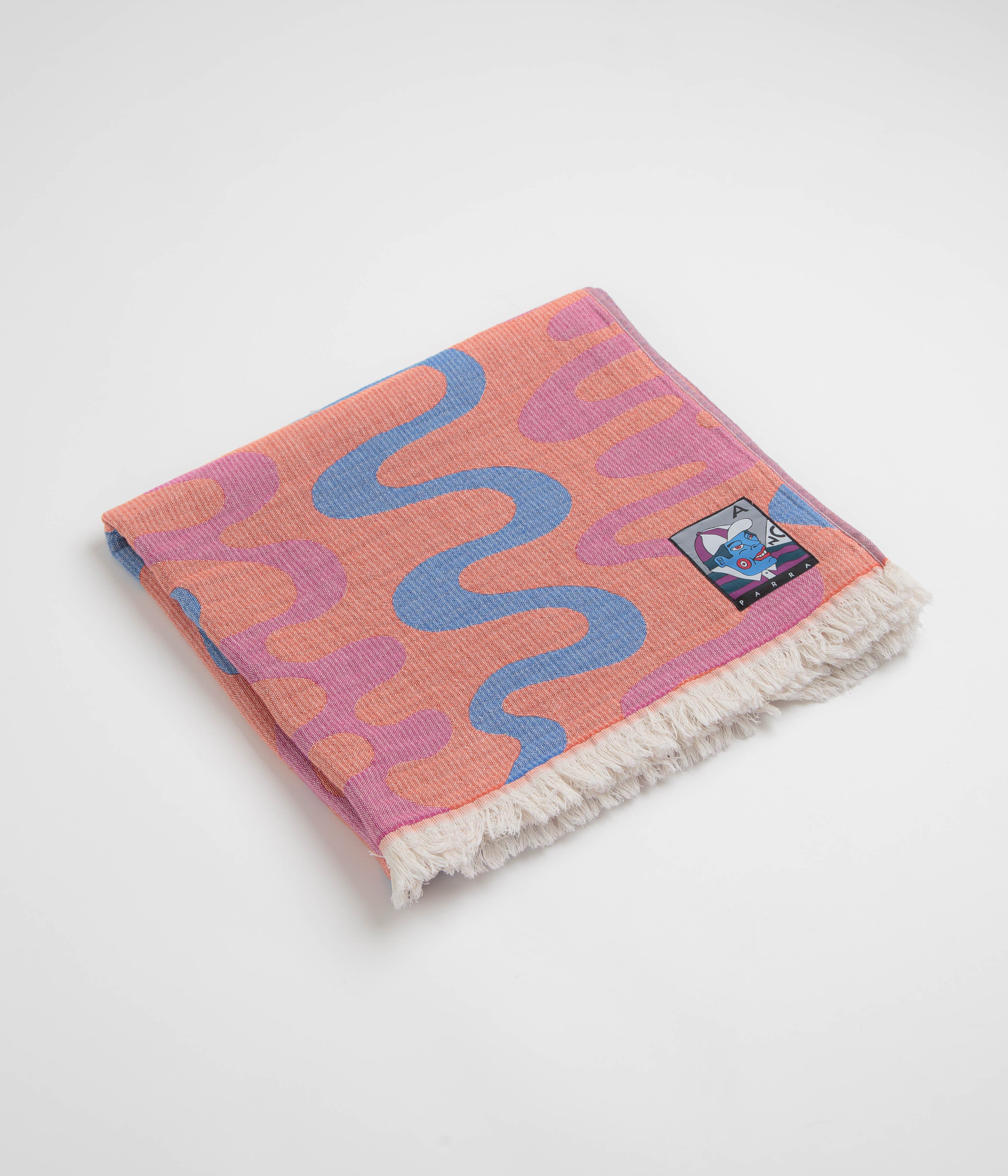 by Parra Splashed Hammam Beach Towel - Orange - Image 5