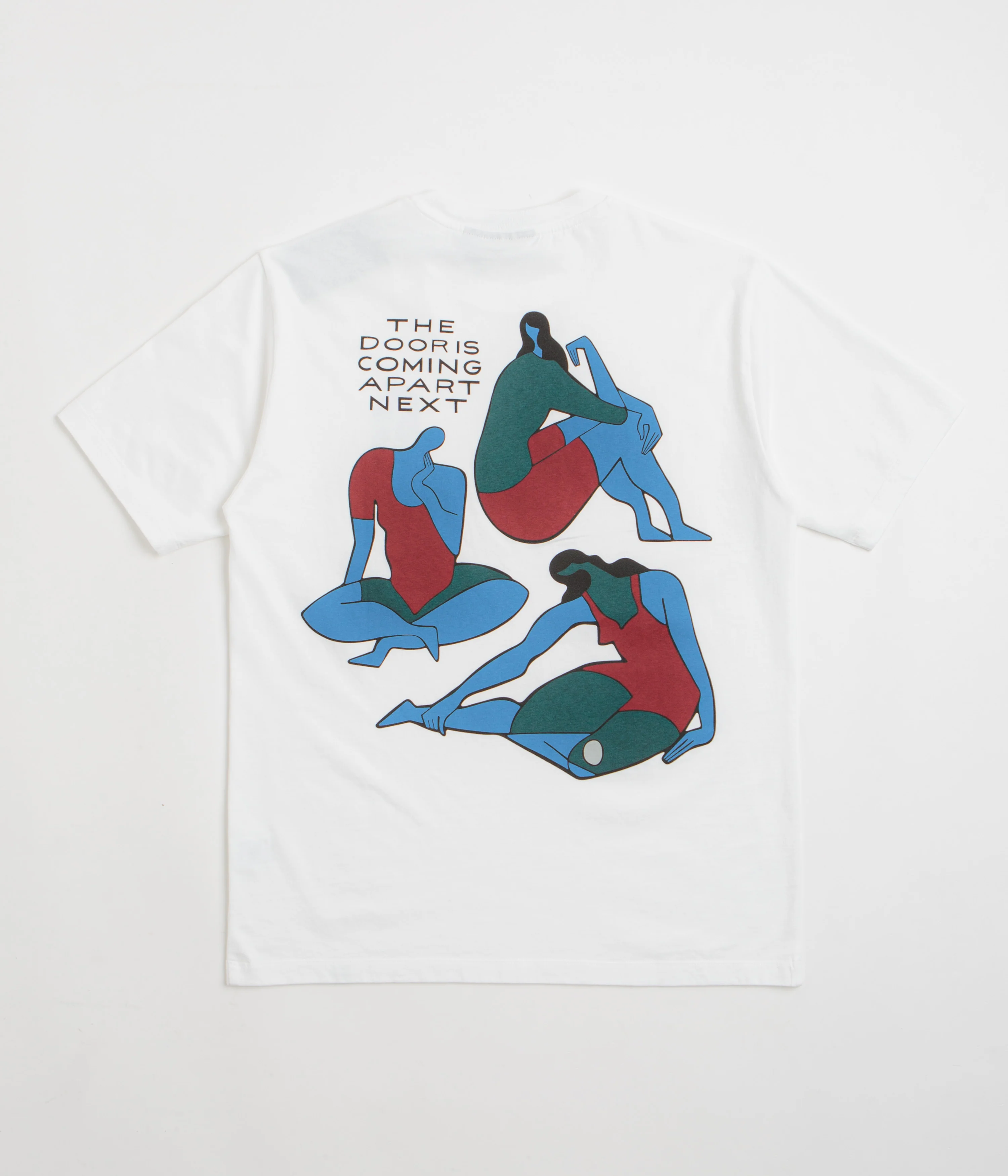 by Parra The Broken Door T-Shirt - White - Image 2