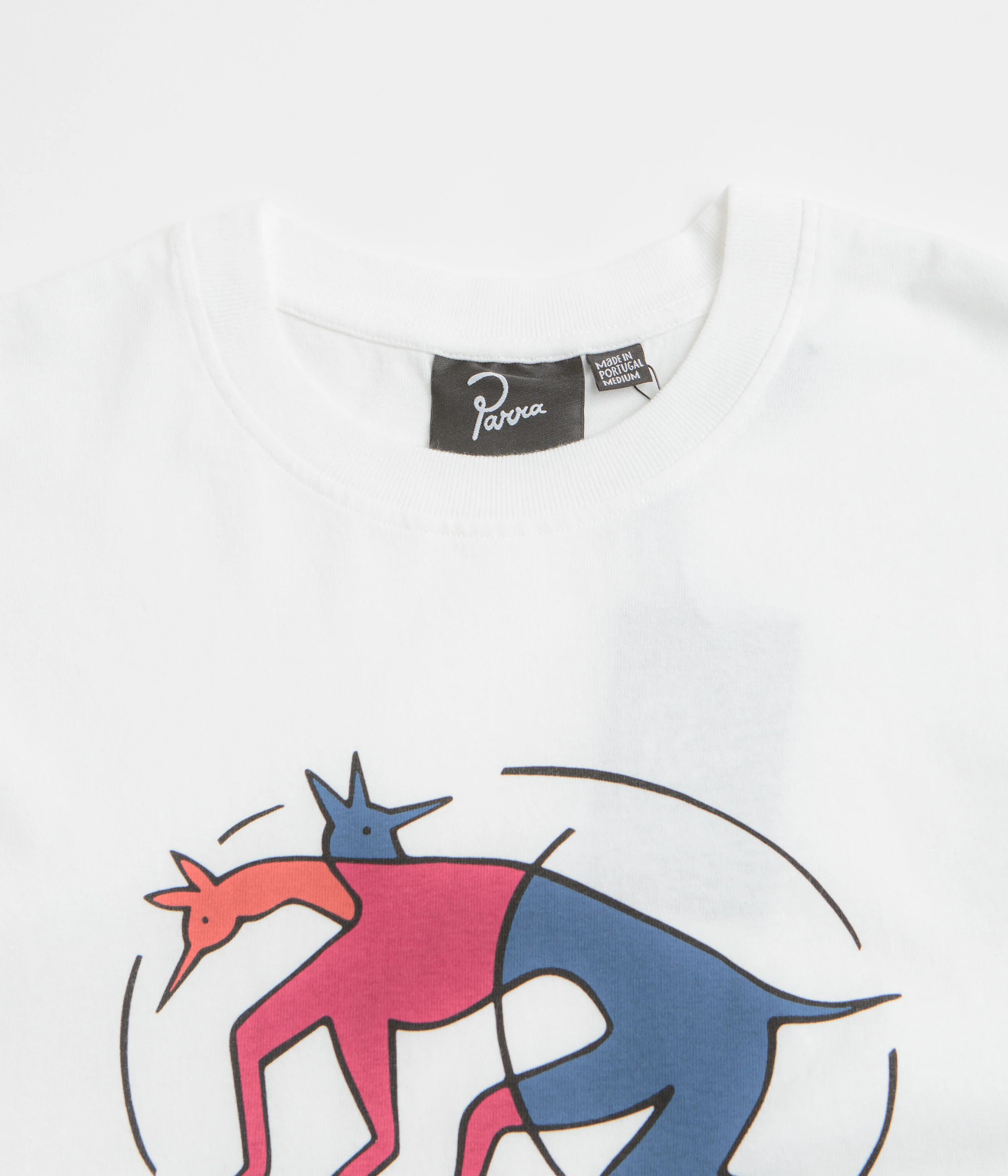 by Parra The Zoomies T-Shirt - White - Image 3