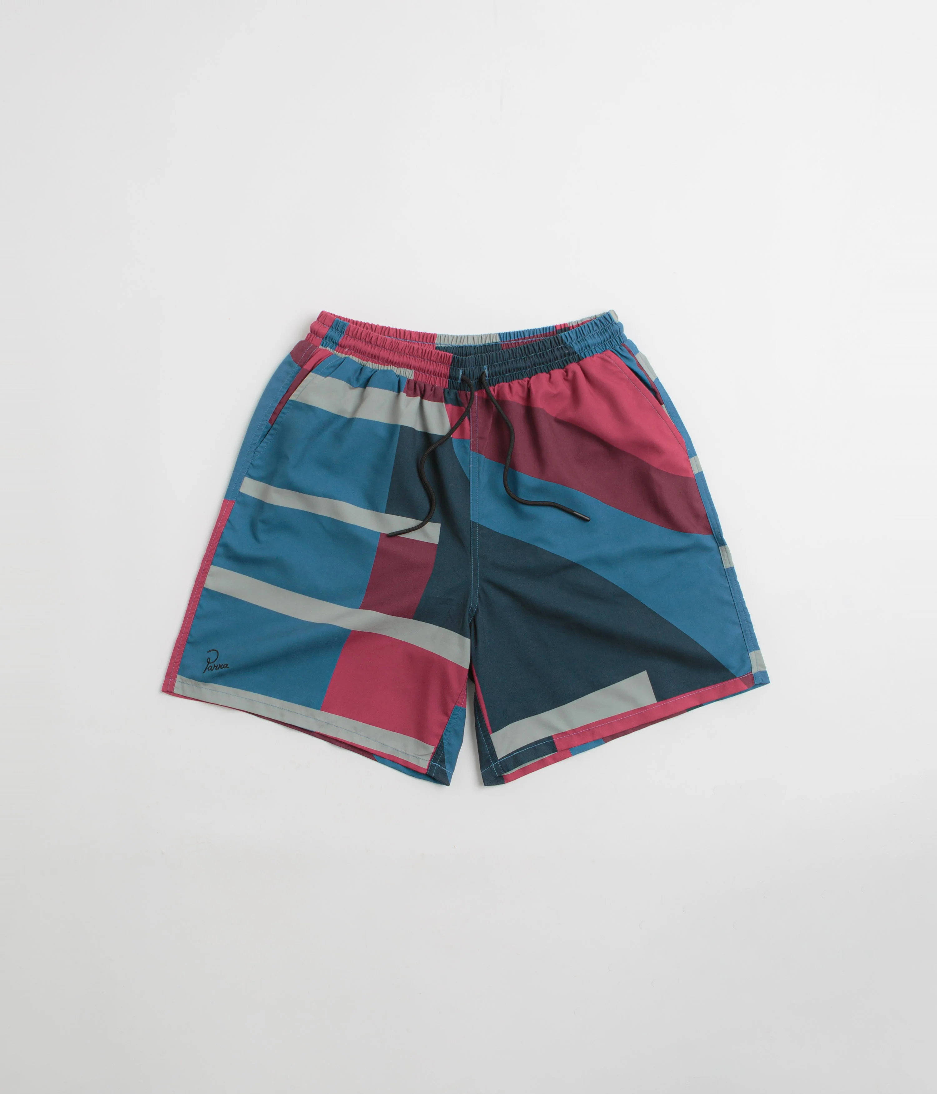 by Parra Vertical Forest Swim Shorts - Blue