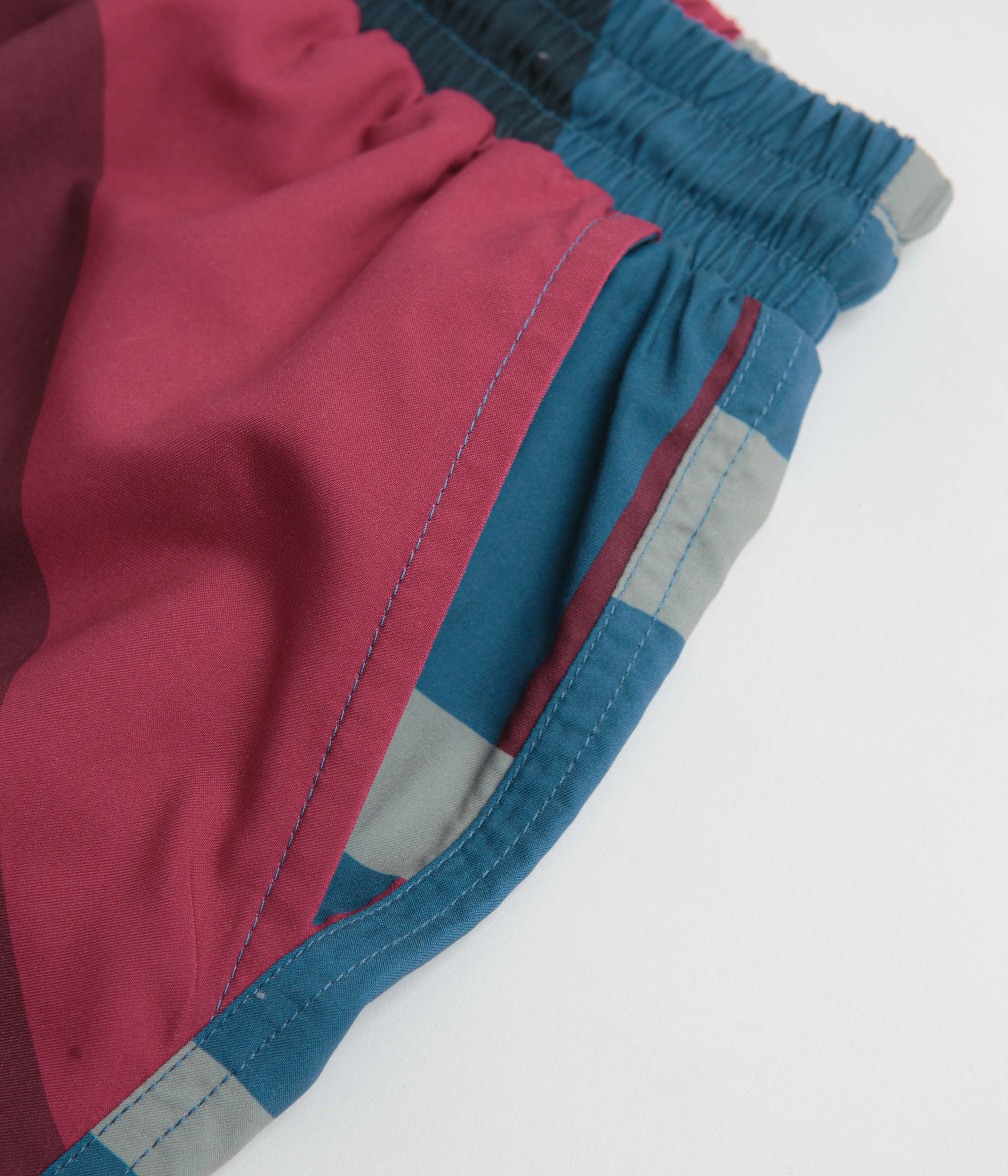 by Parra Vertical Forest Swim Shorts - Blue - Image 6