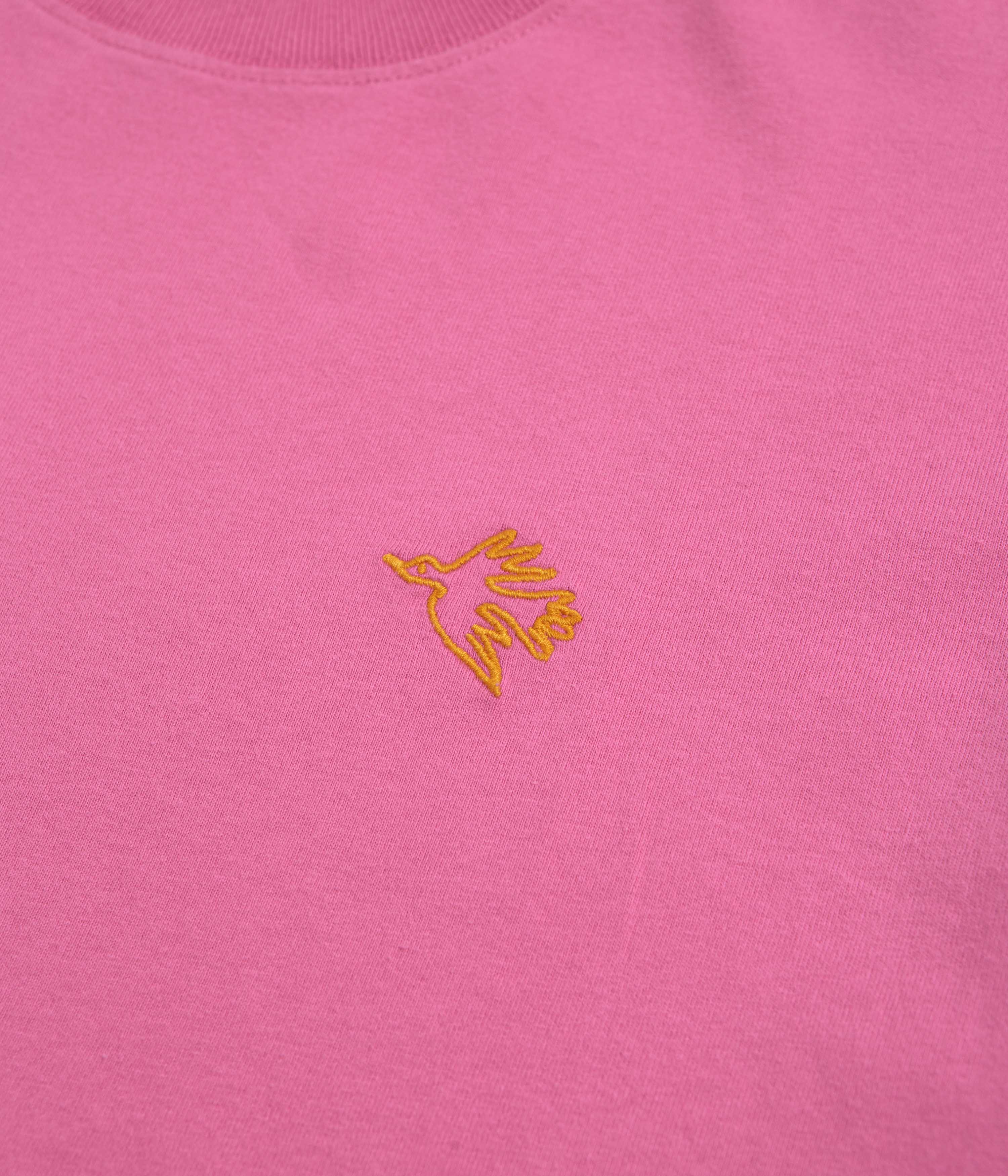 by Parra Yarn Bird T-Shirt - Pink - Image 3