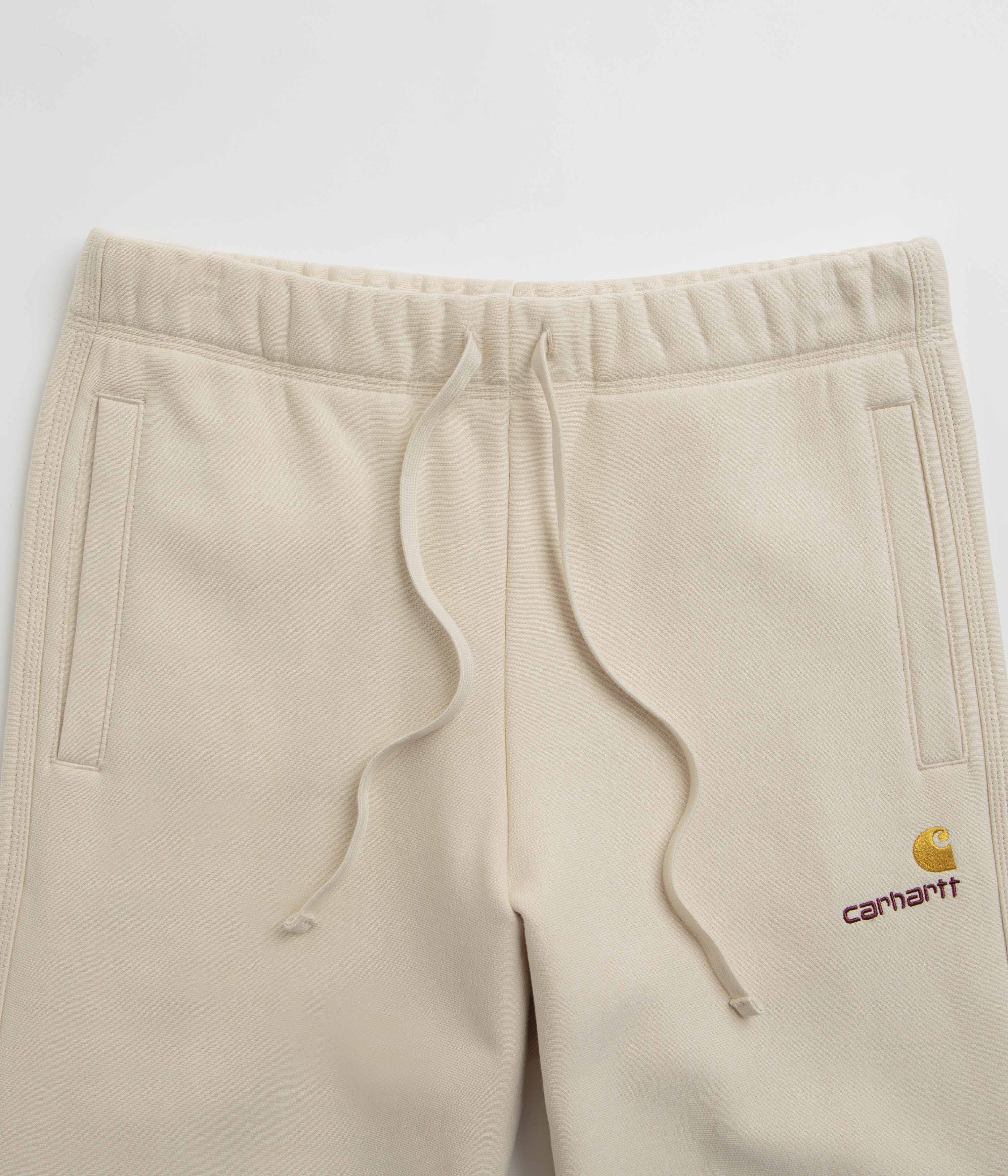 Carhartt American Script Sweatpants - Moonbeam - Image 4