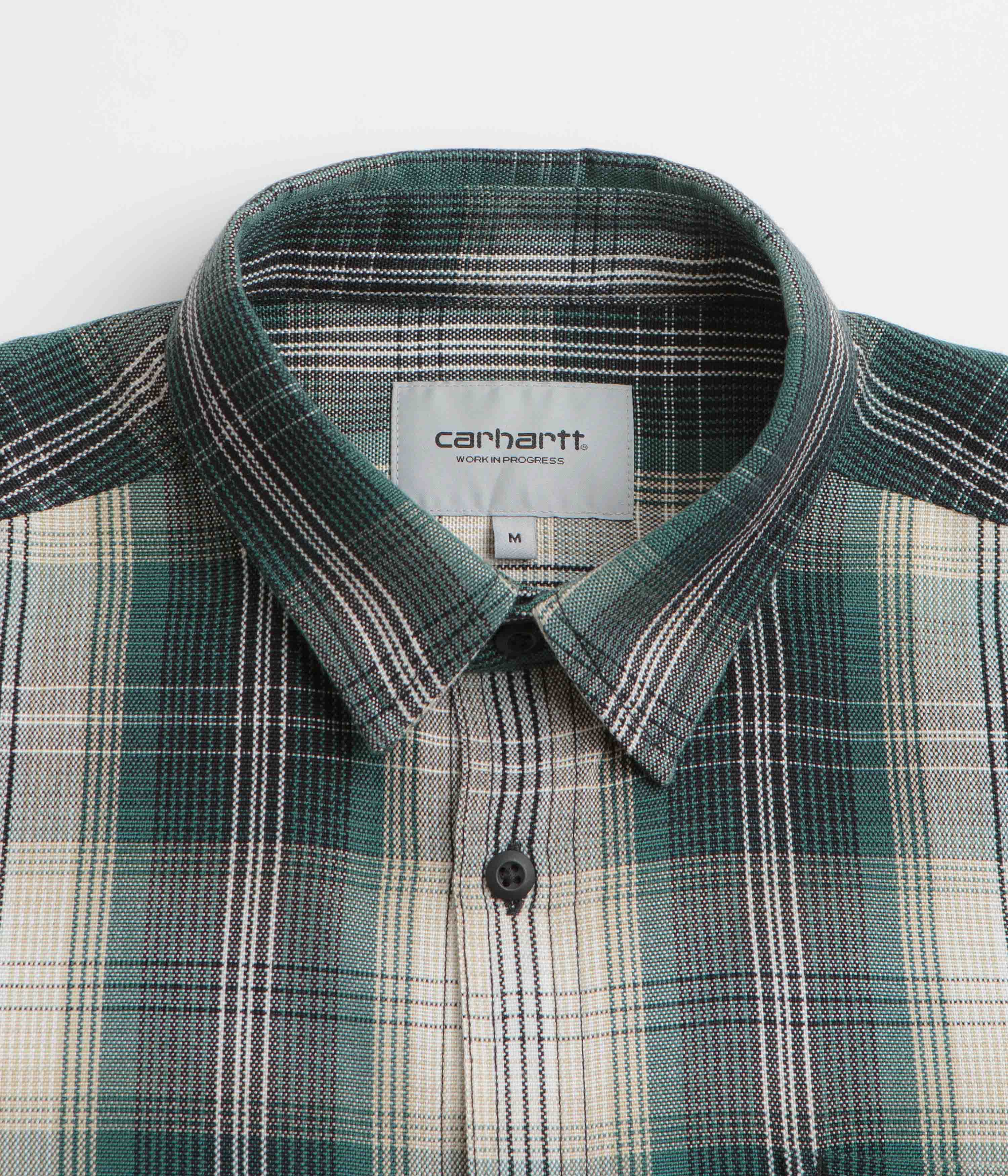 Carhartt Blanton Shirt - Blanton Check / Malachite - Image 2