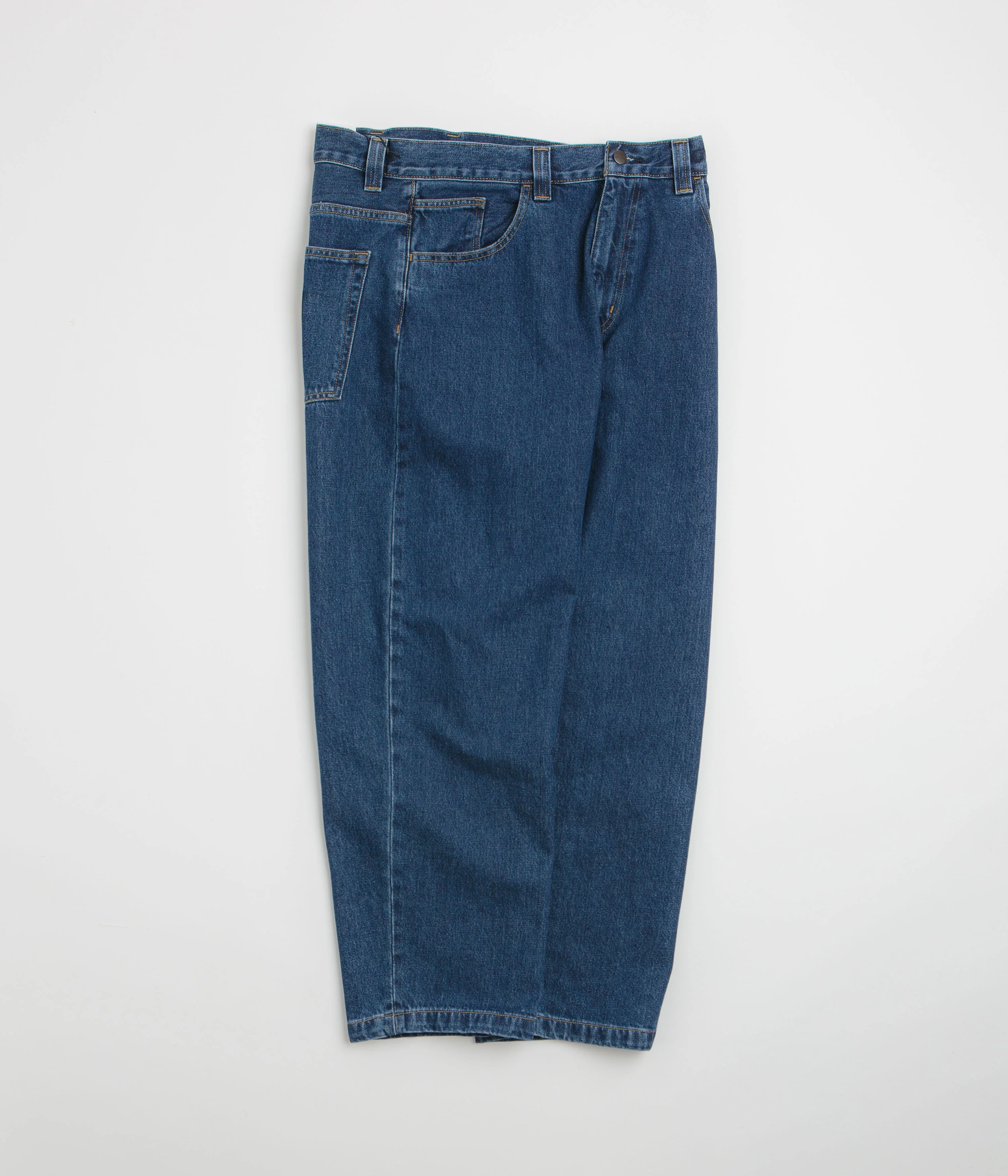 Carhartt Brandon Pants - Blue Stonewashed - Image 2