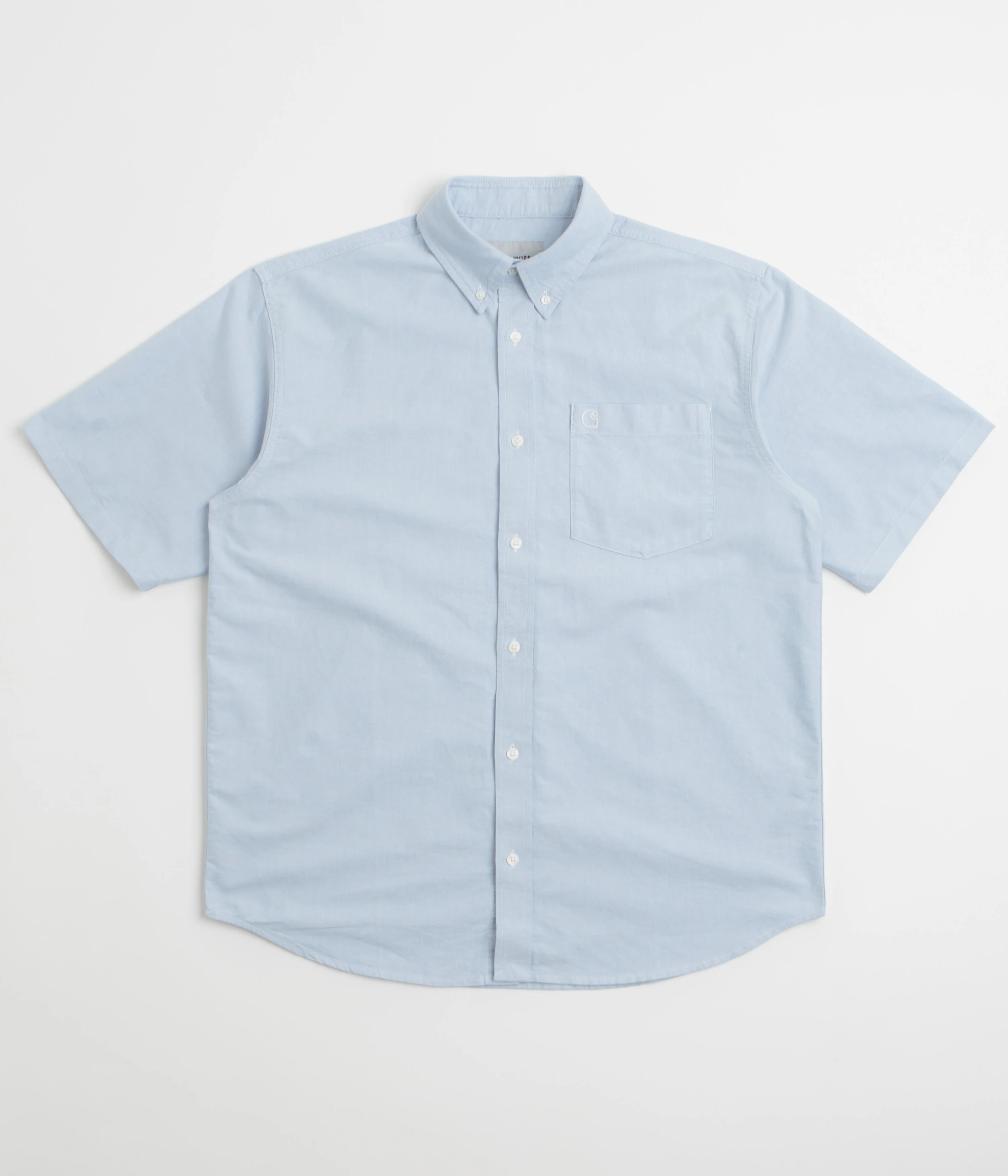 Carhartt Braxton Short Sleeve Shirt - Bleach / Wax