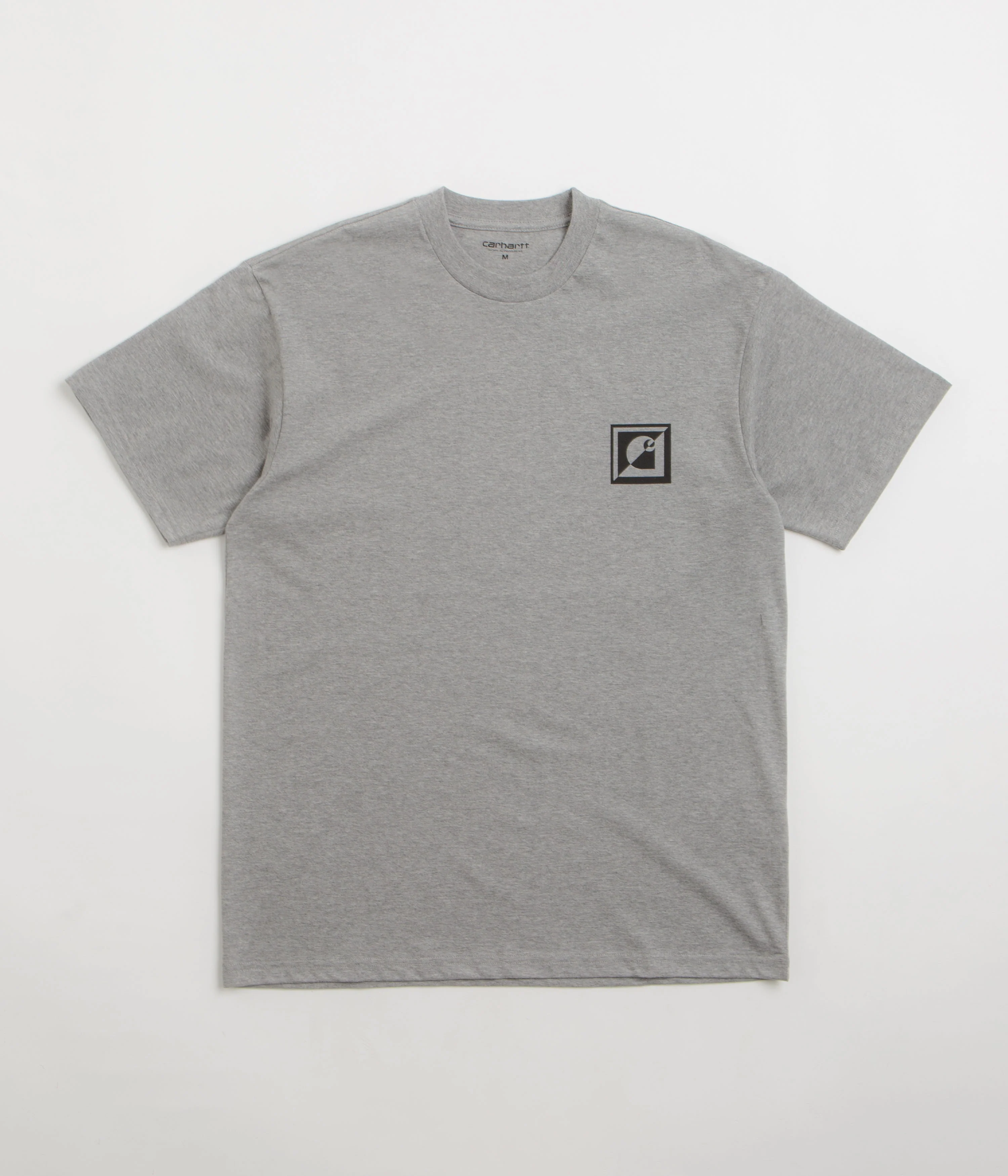 Carhartt C Logo Archive T-Shirt - Grey Heather - Image 2