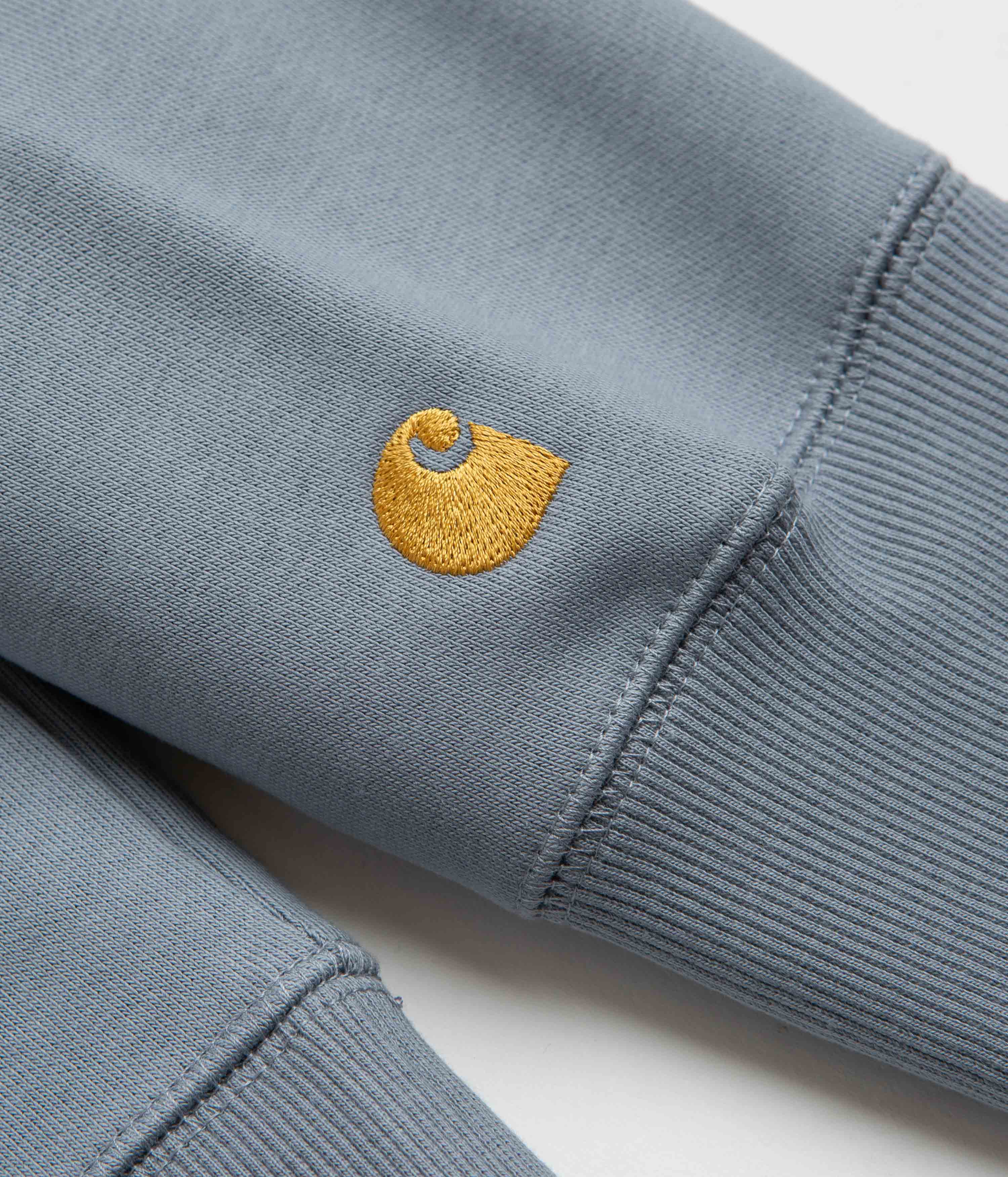 Carhartt Chase Hoodie - Mirror / Gold - Image 3