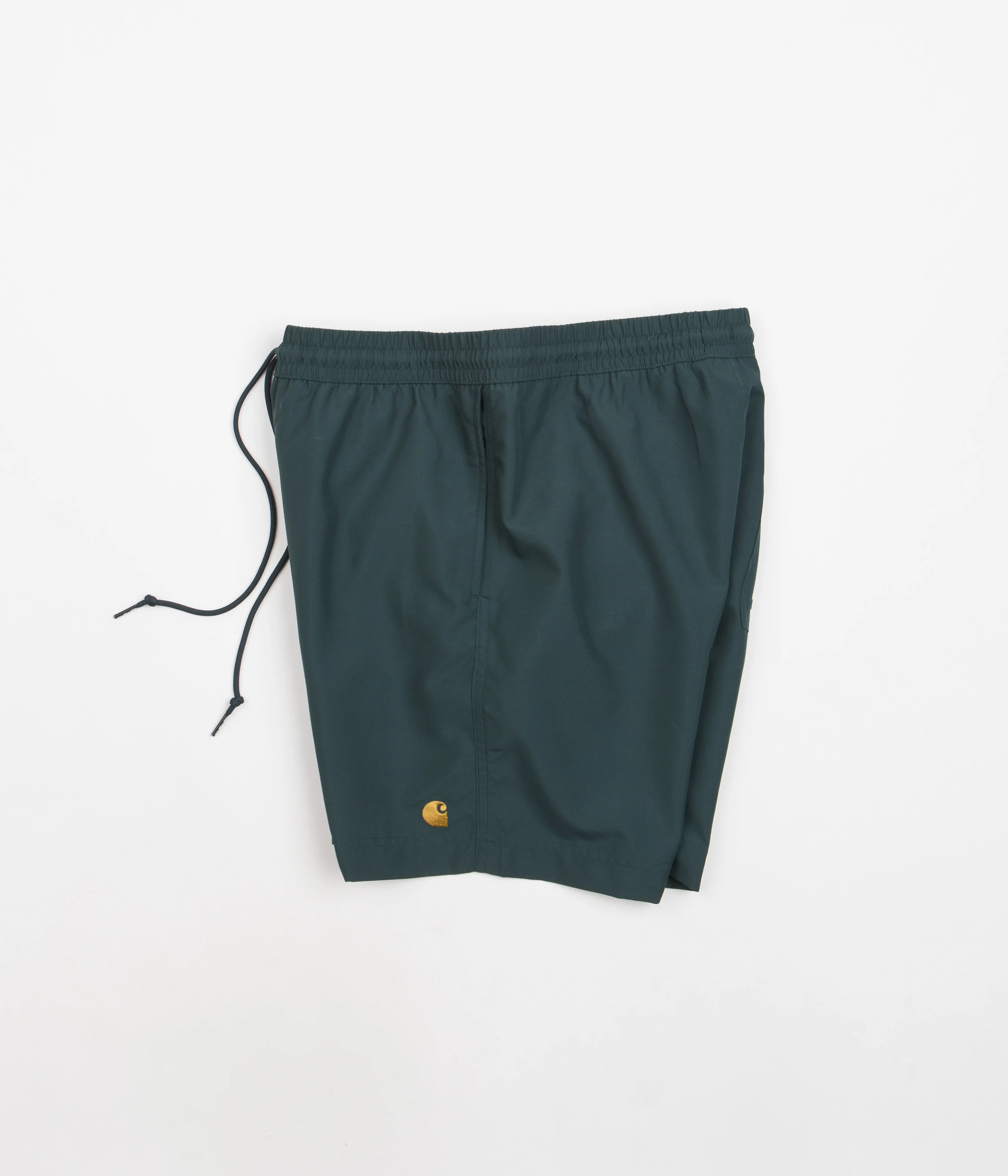 Carhartt Chase Swim Trunks - Botanic / Gold - Image 2