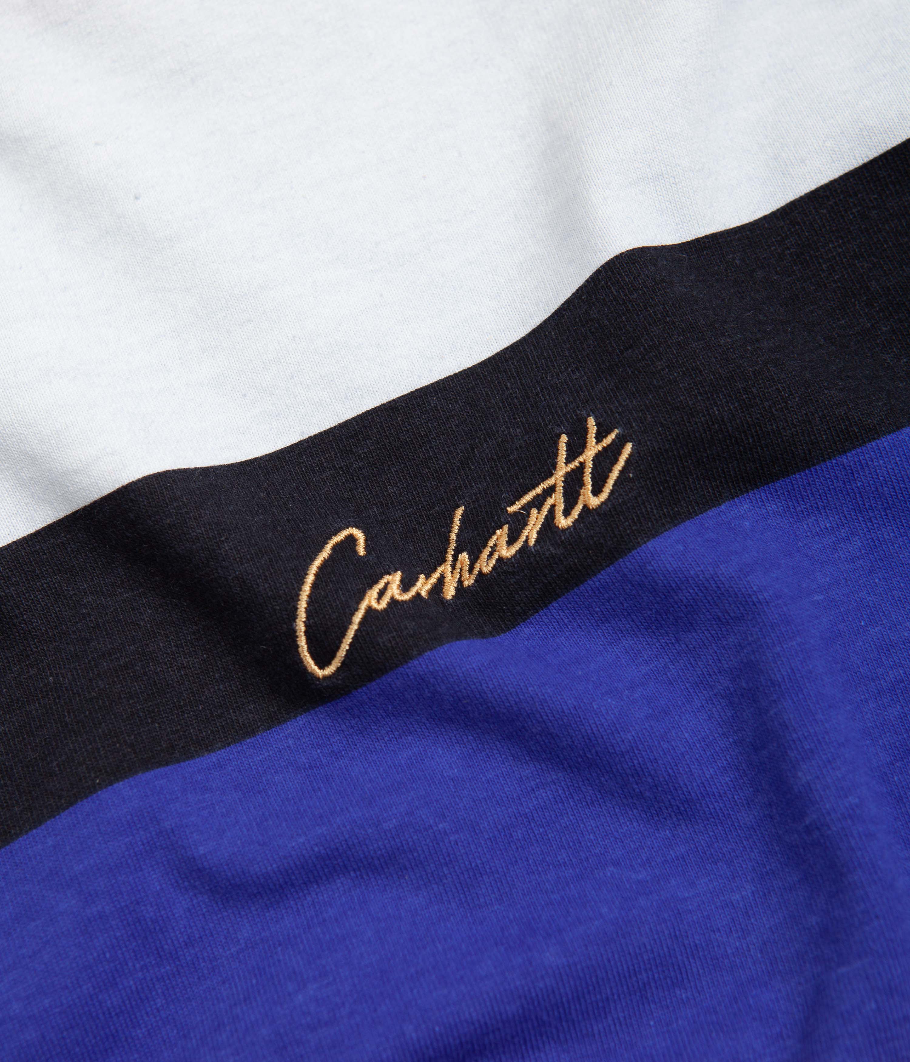 Carhartt Crouser T-Shirt - Crouser Stripe / Lazurite - Image 2