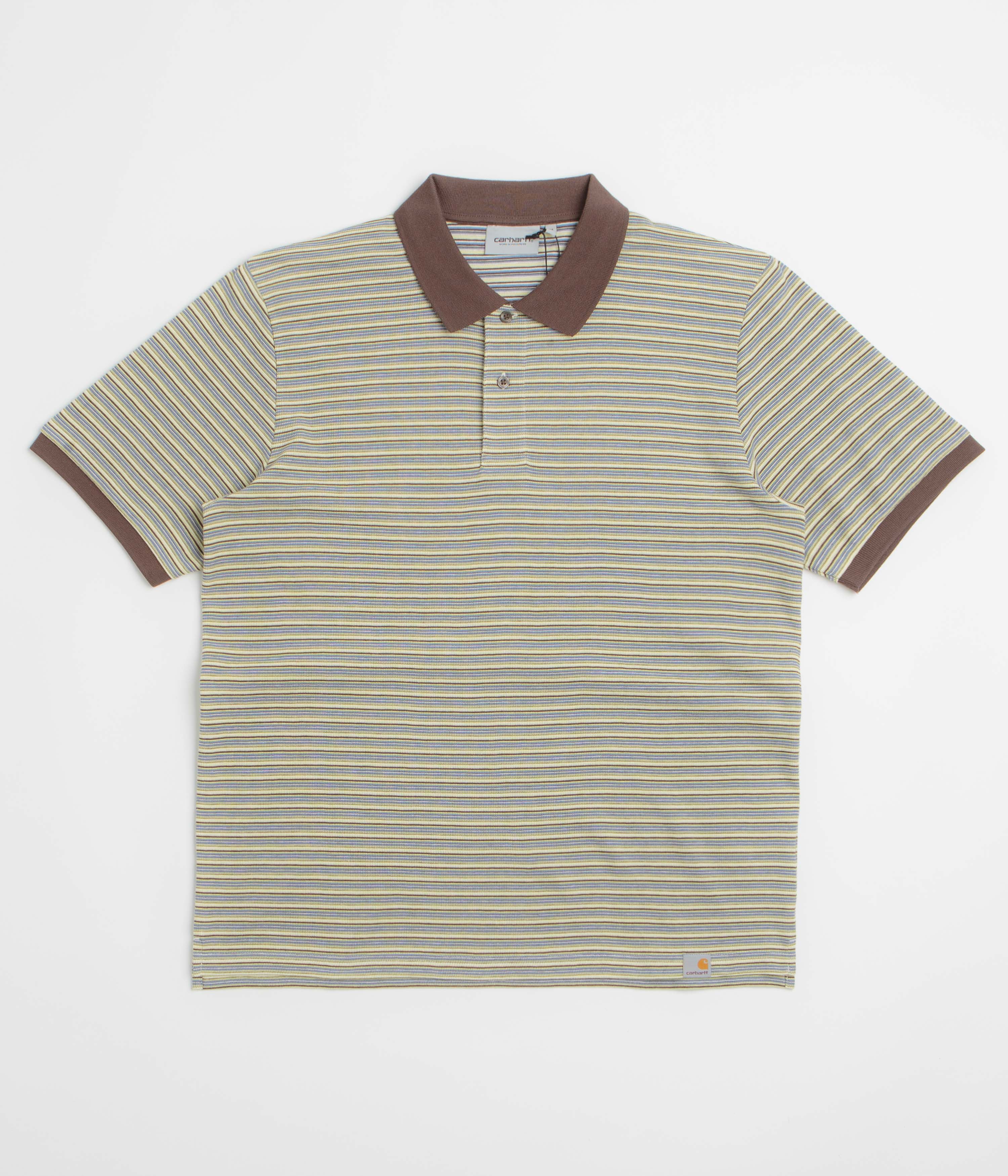 Carhartt Dion Polo Shirt - Dion Stripe / Wax