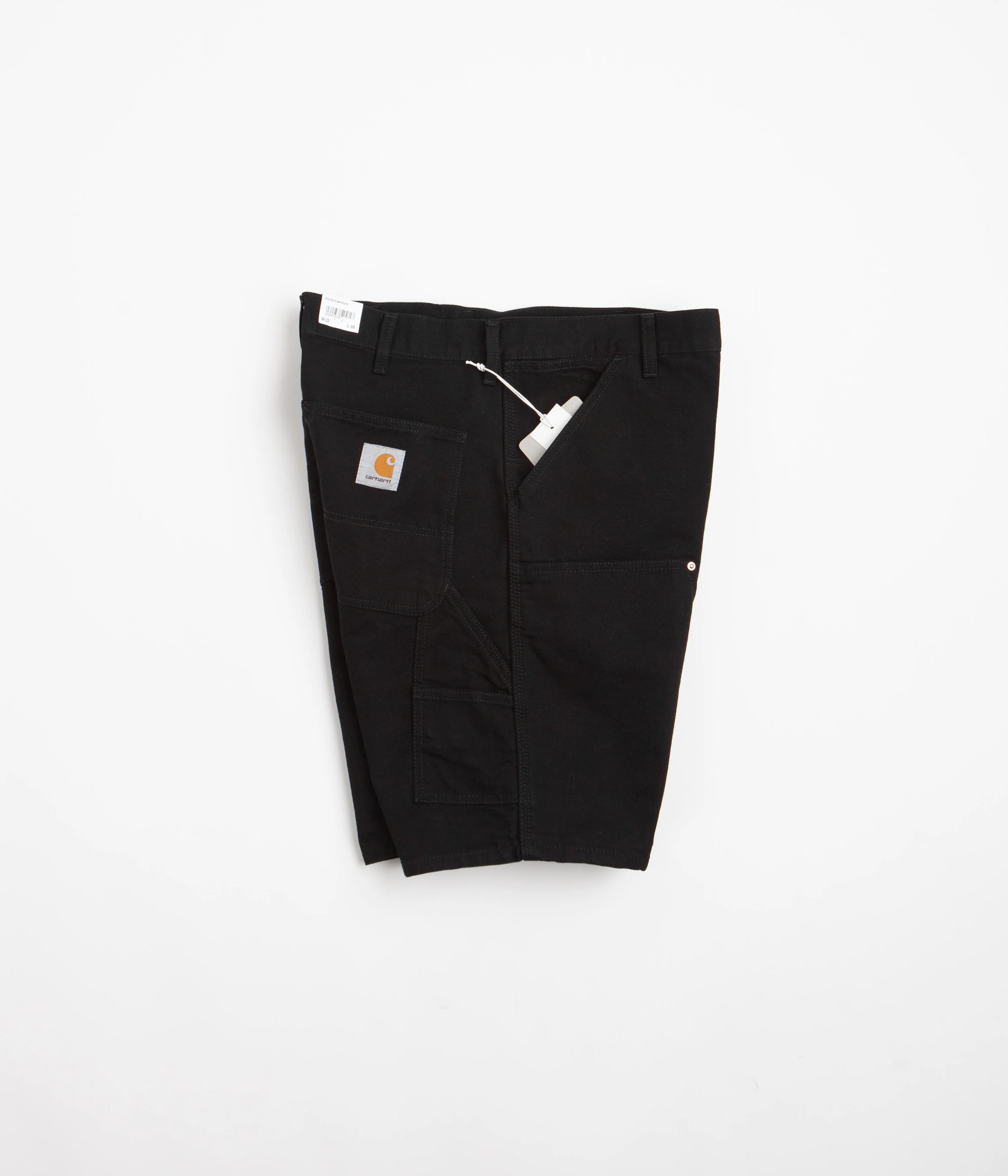 Carhartt Double Knee Shorts - Black - Image 3
