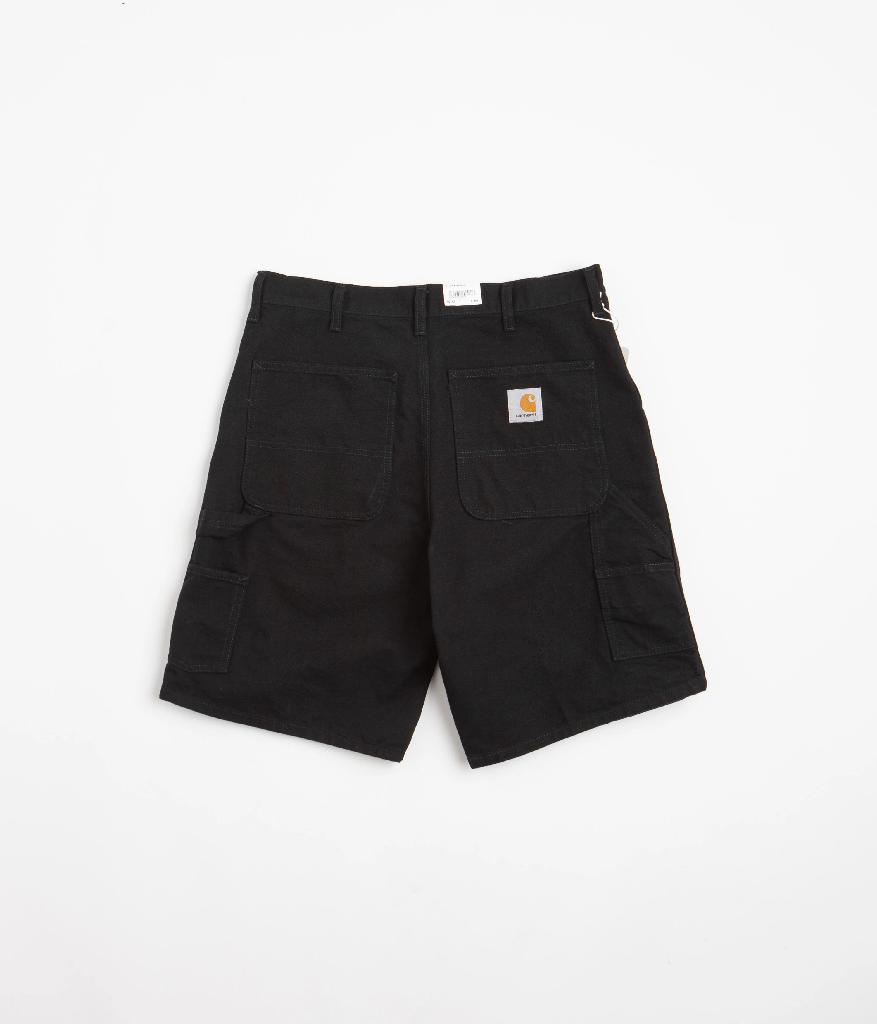 Carhartt Double Knee Shorts - Black - Image 4