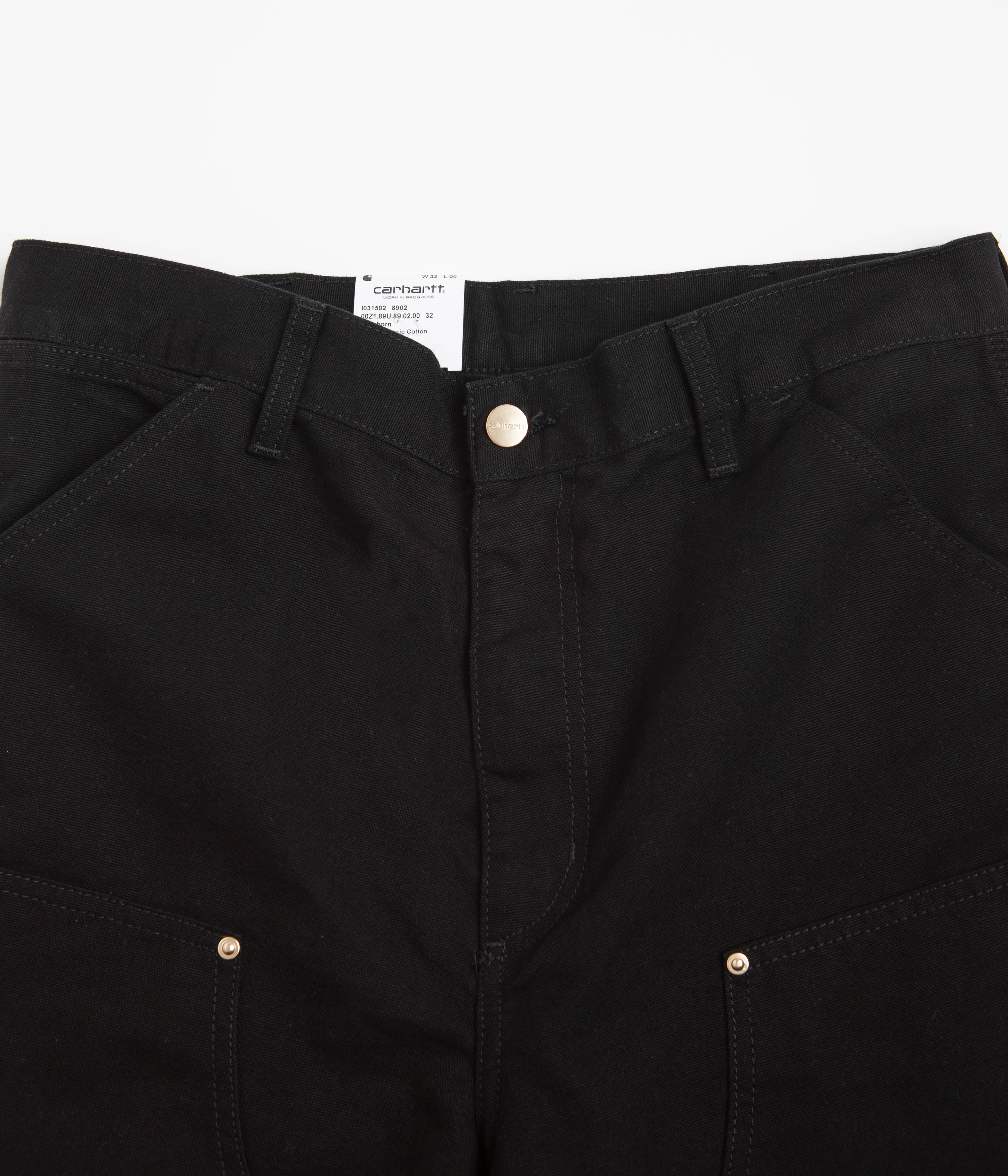 Carhartt Double Knee Shorts - Black - Image 5