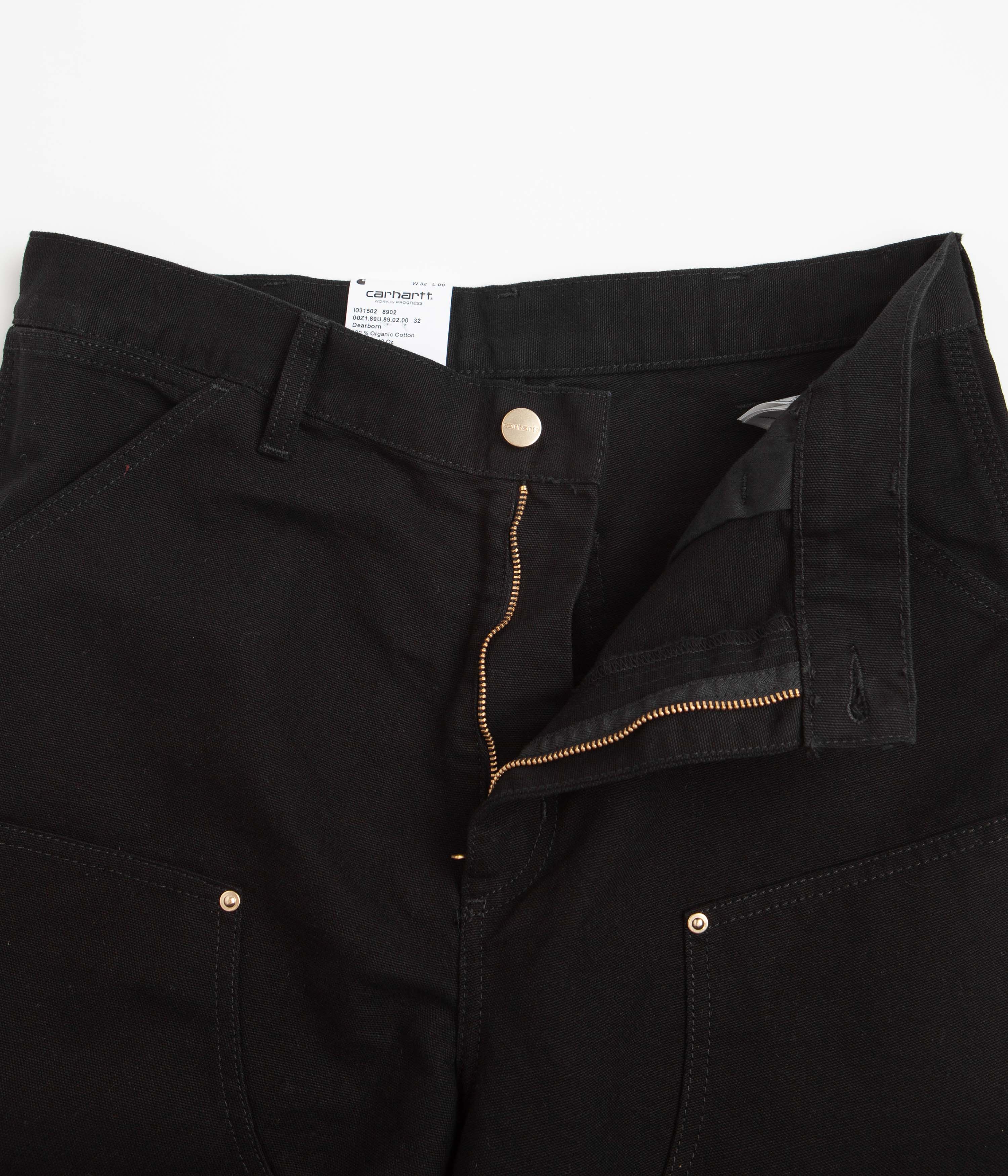 Carhartt Double Knee Shorts - Black - Image 7