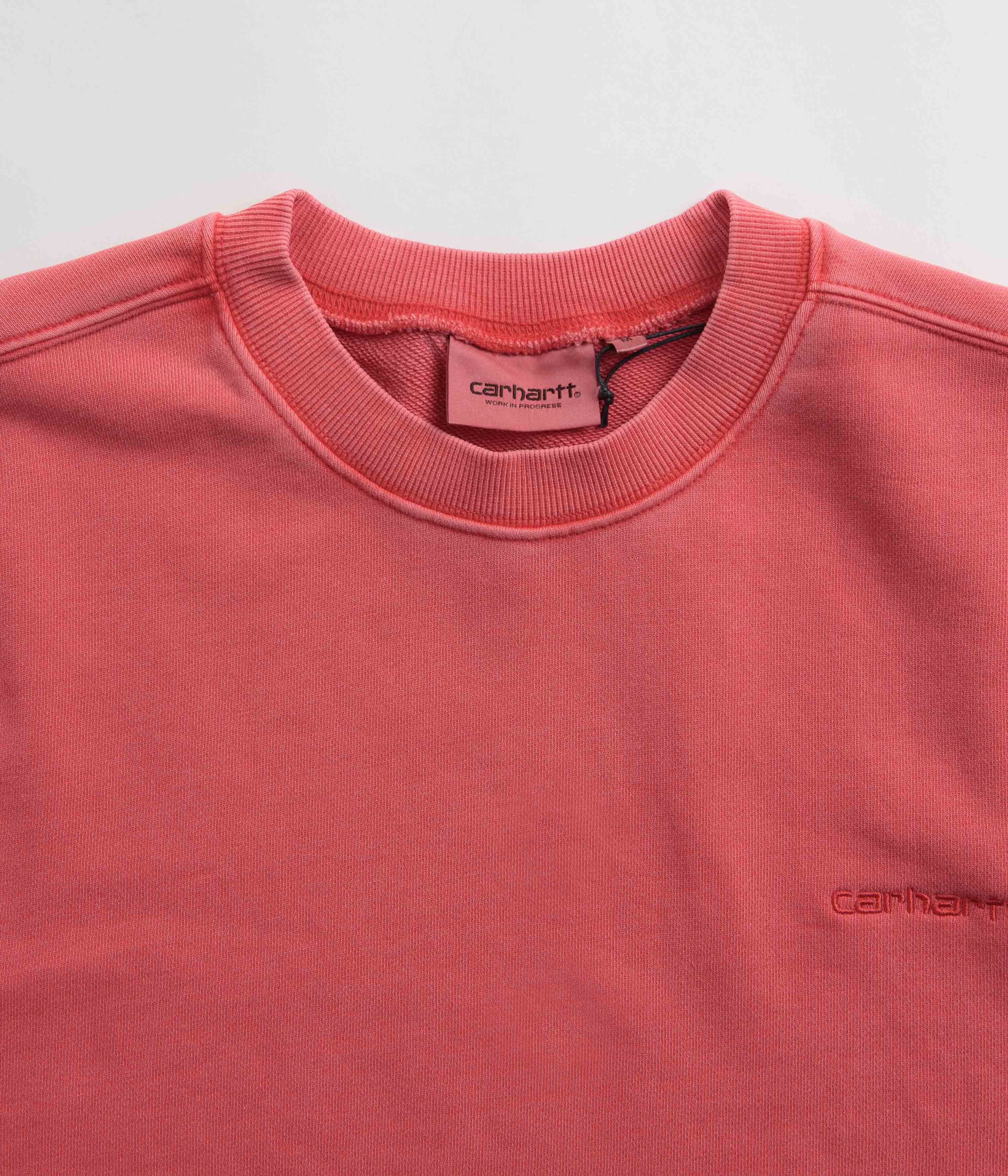 Carhartt Duster Script Crewneck Sweatshirt - Samba - Image 4