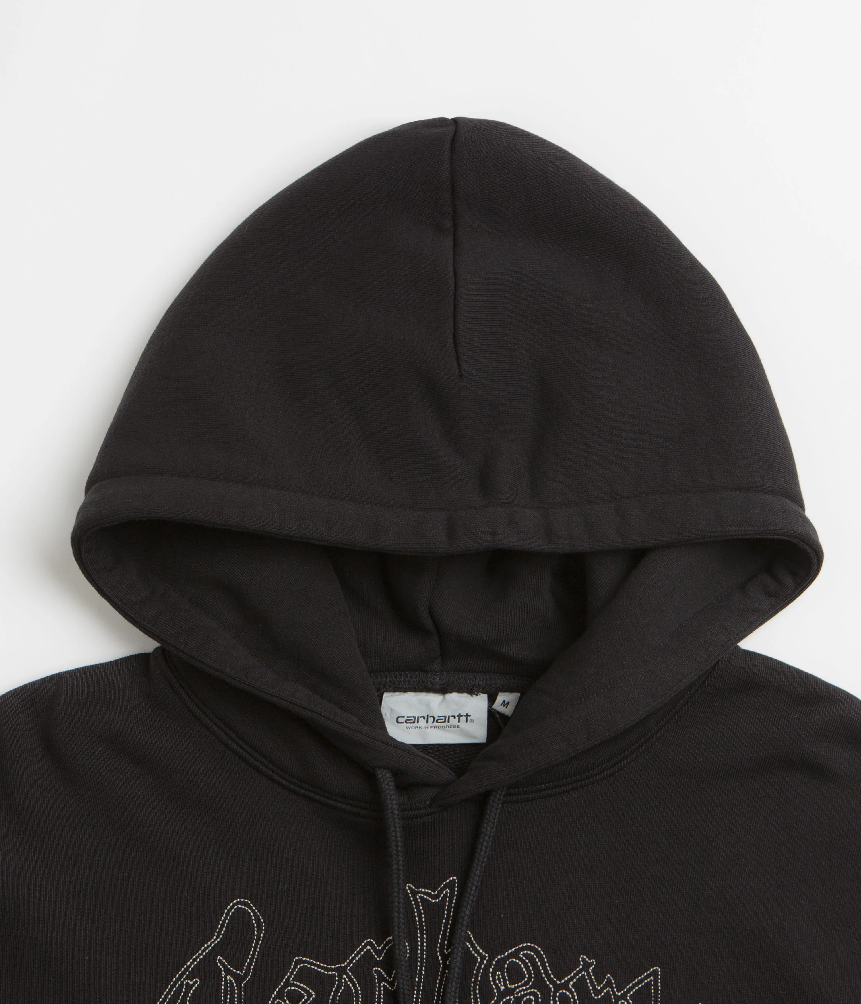 Carhartt Hackwork Hoodie - Black / Wall - Image 2