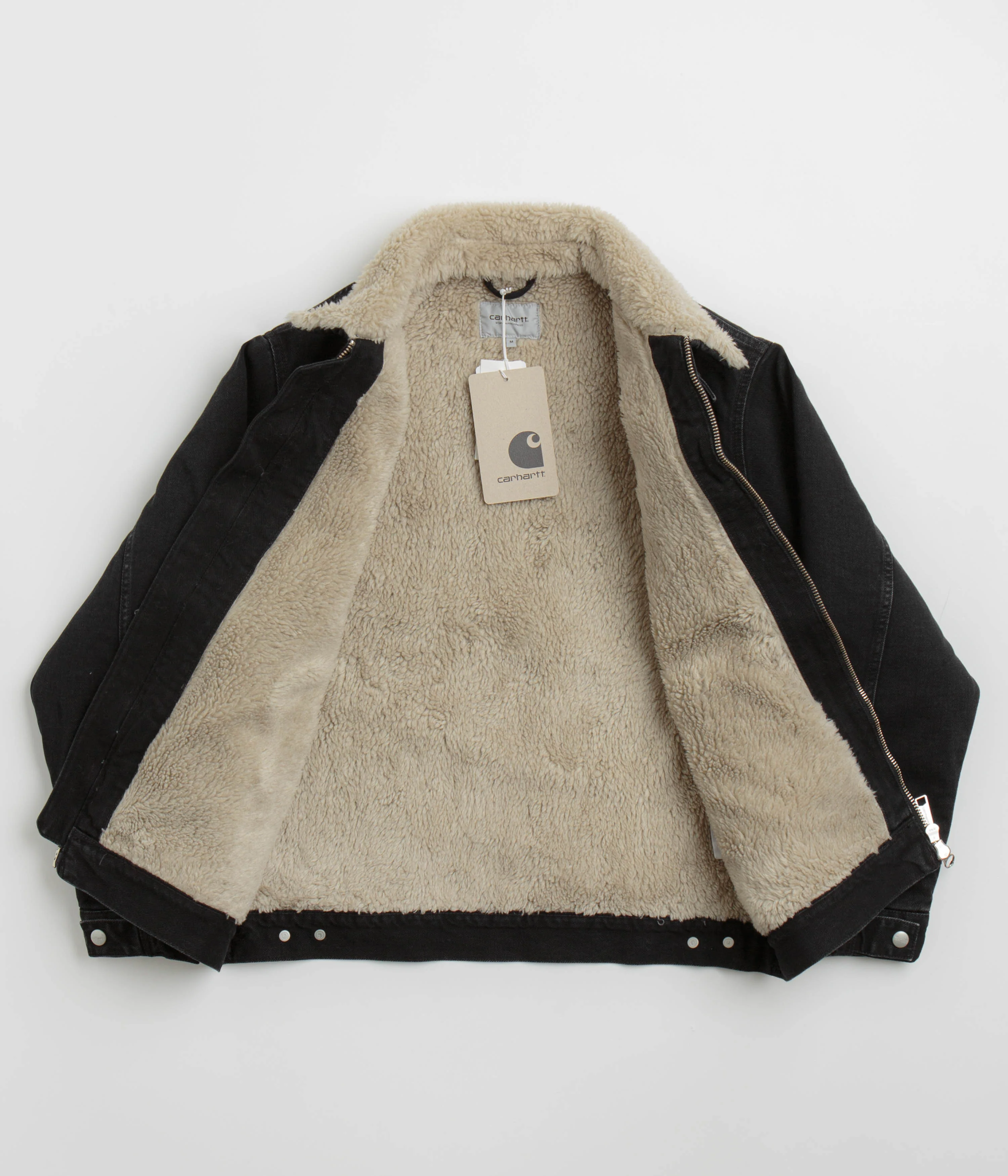 Carhartt Herald Jacket - Black / Wall - Image 3