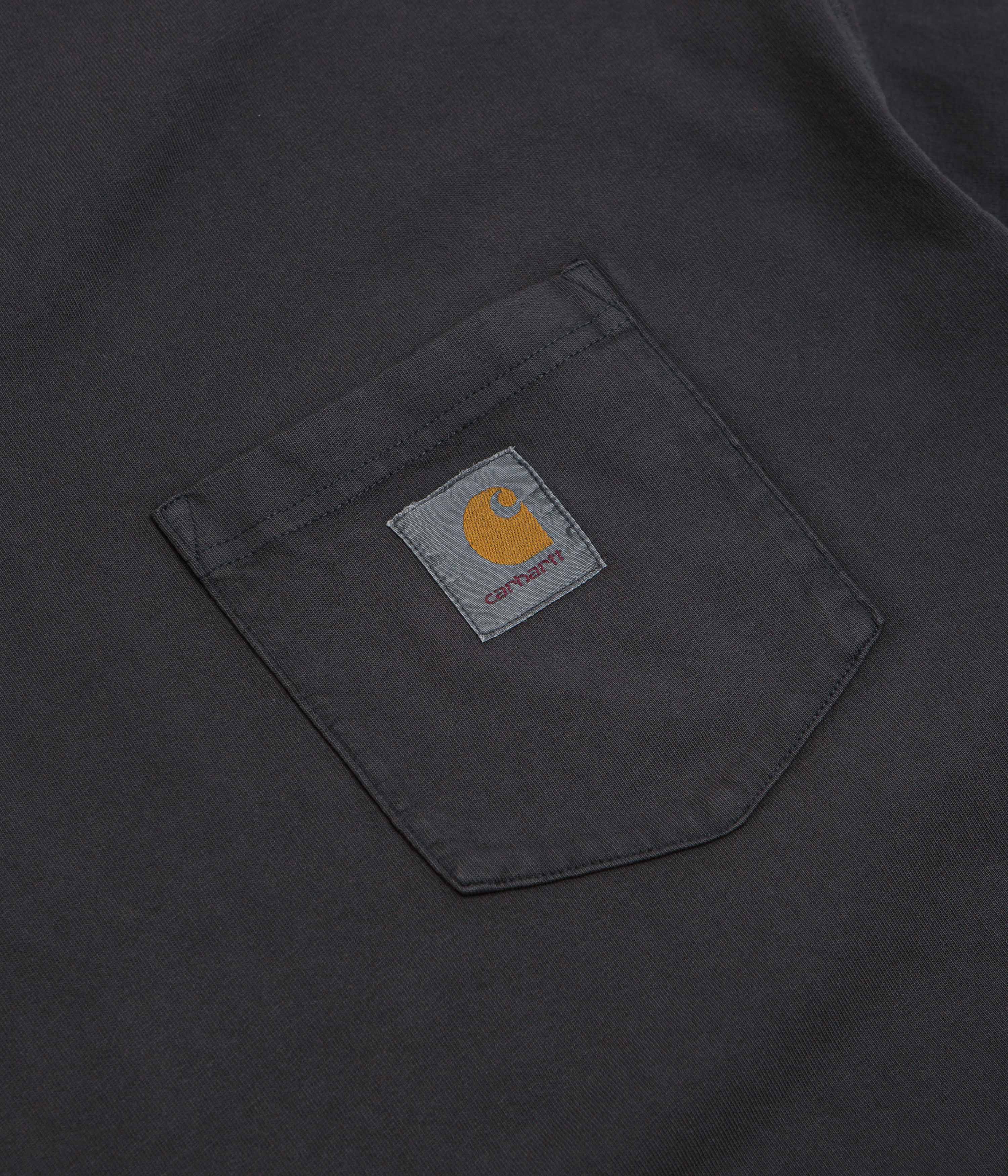 Carhartt Hudson Pocket T-Shirt - Black - Image 3