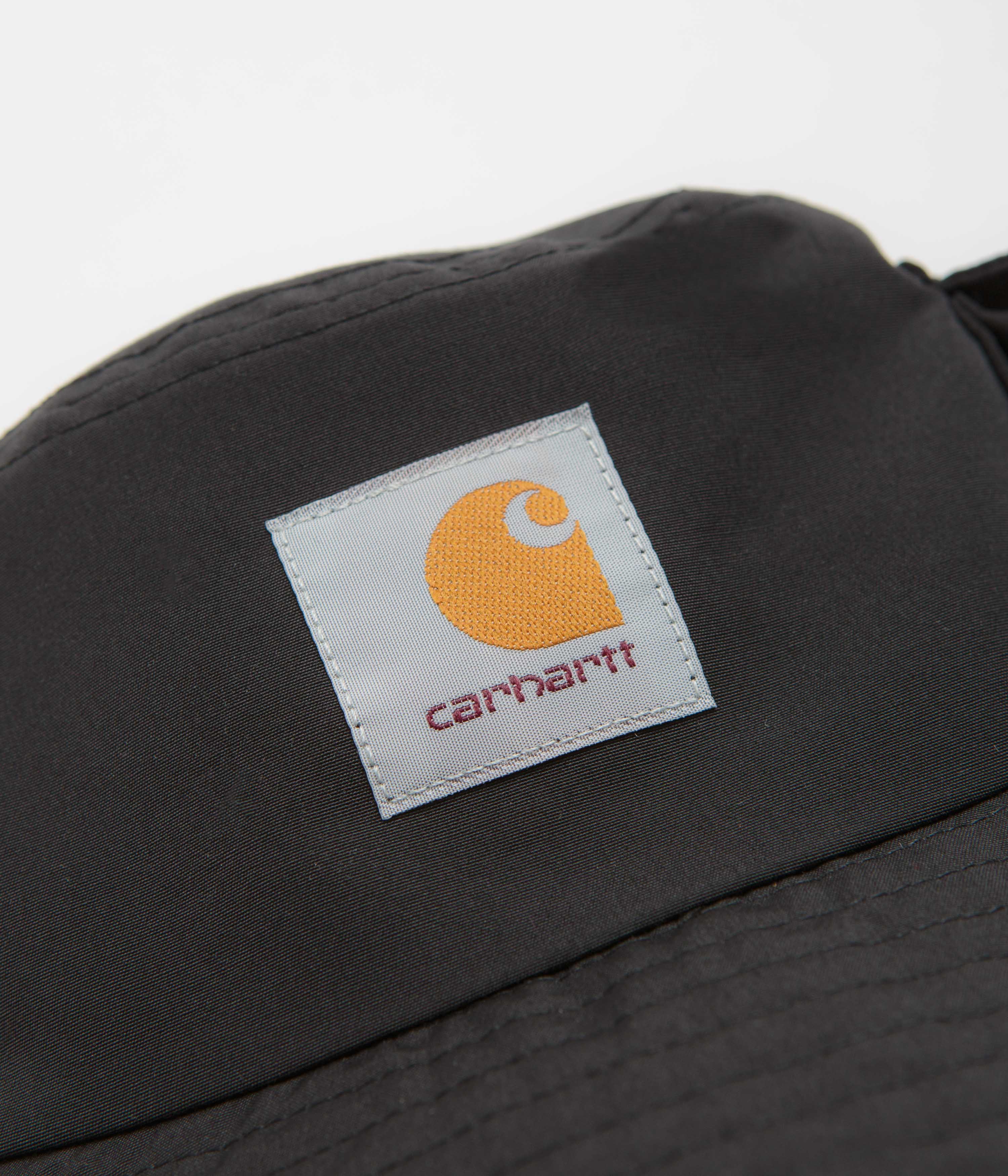 Carhartt Irwin Bucket Hat - Black / Black - Image 4