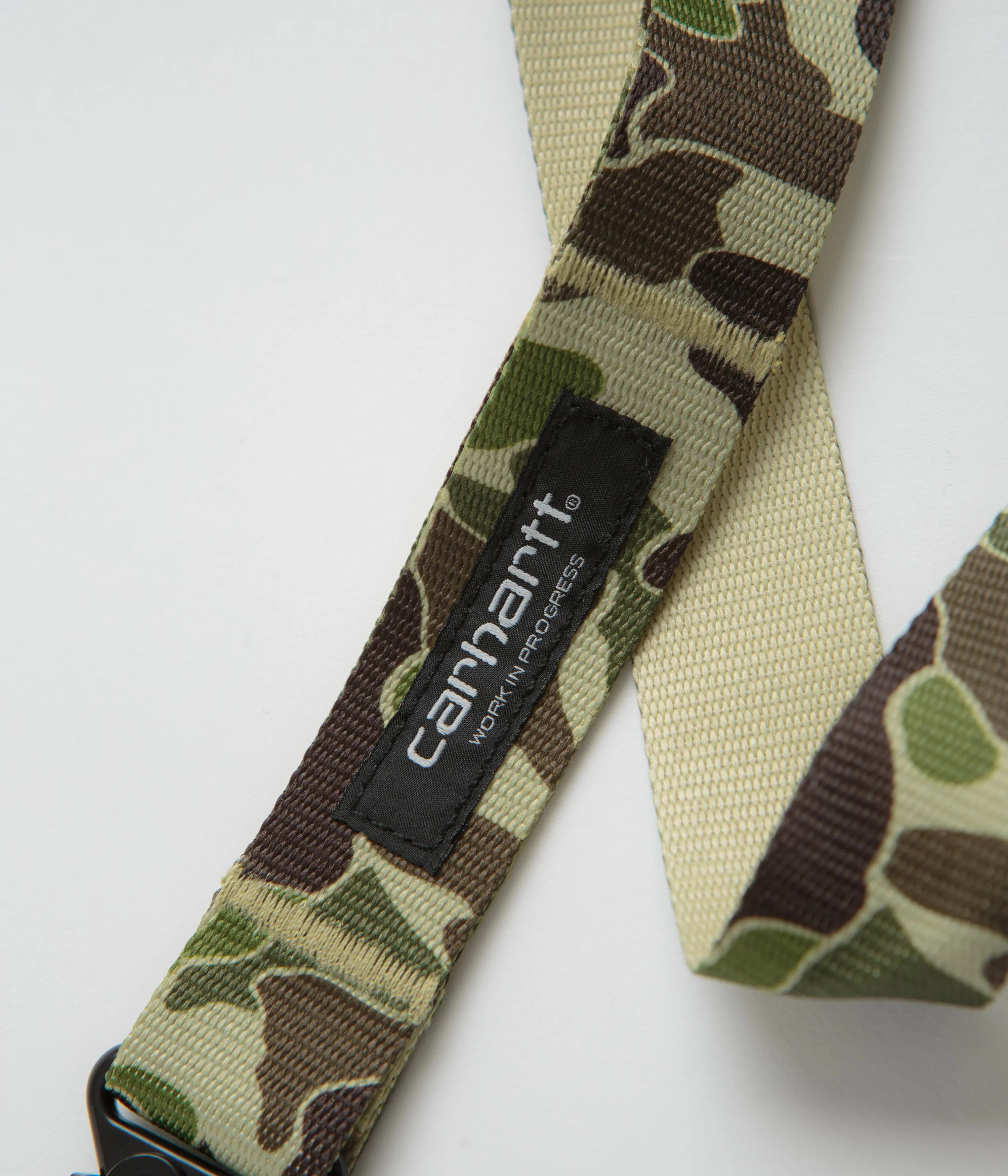 Carhartt Jude Keychain - Camo Duck Jacquard / Green - Image 2