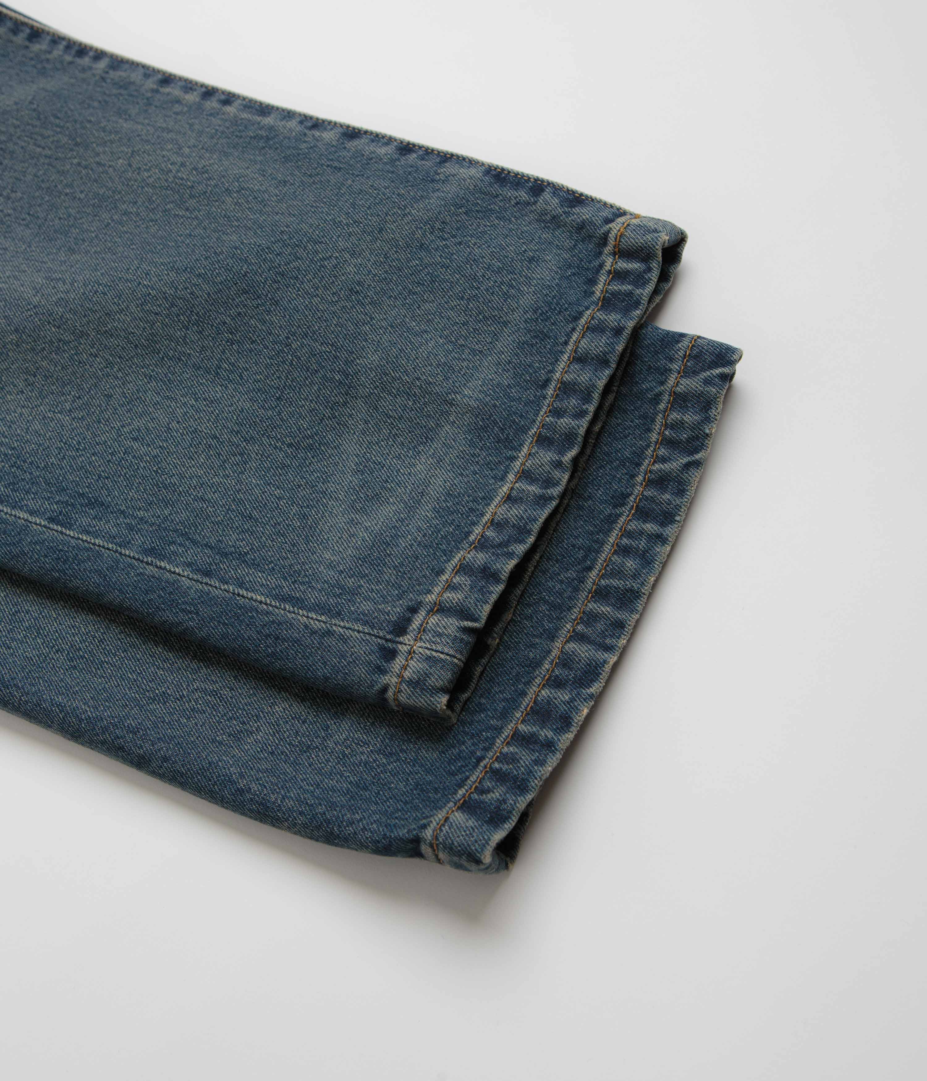 Carhartt Landon Pants - Blue Worn Used Wash - Image 9