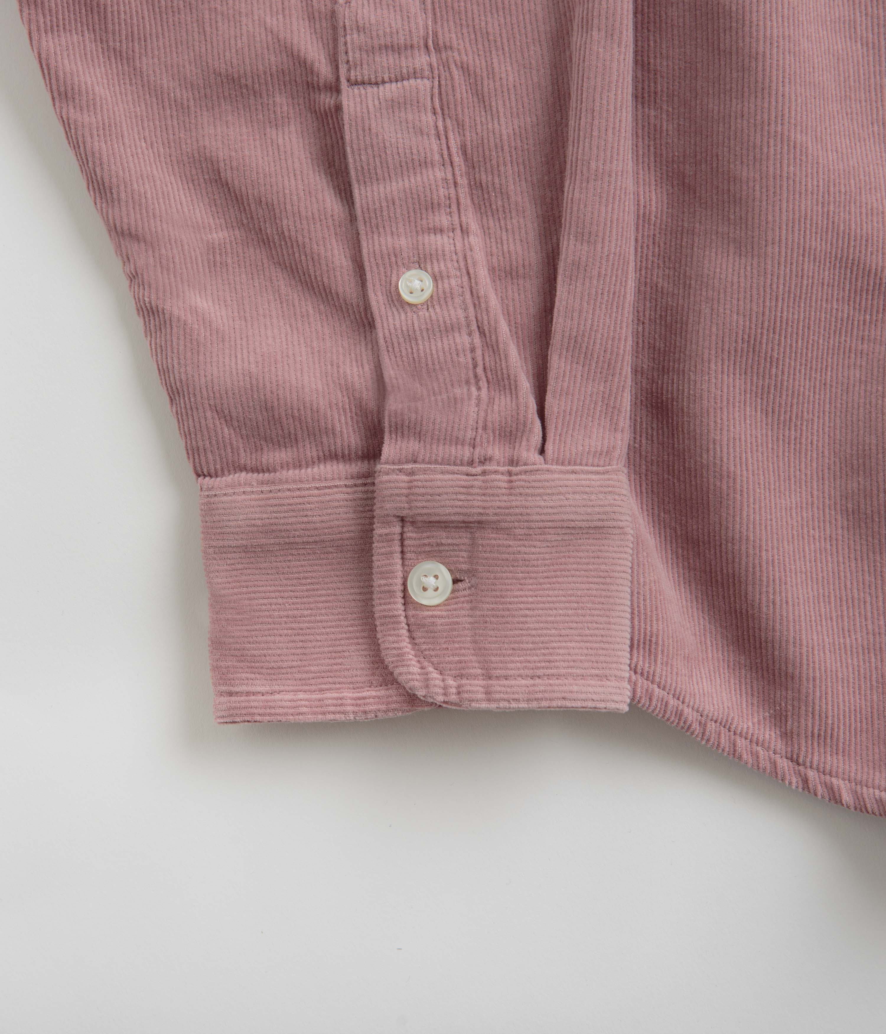 Carhartt Madison Fine Cord Shirt - Glassy Pink / Wax - Image 2