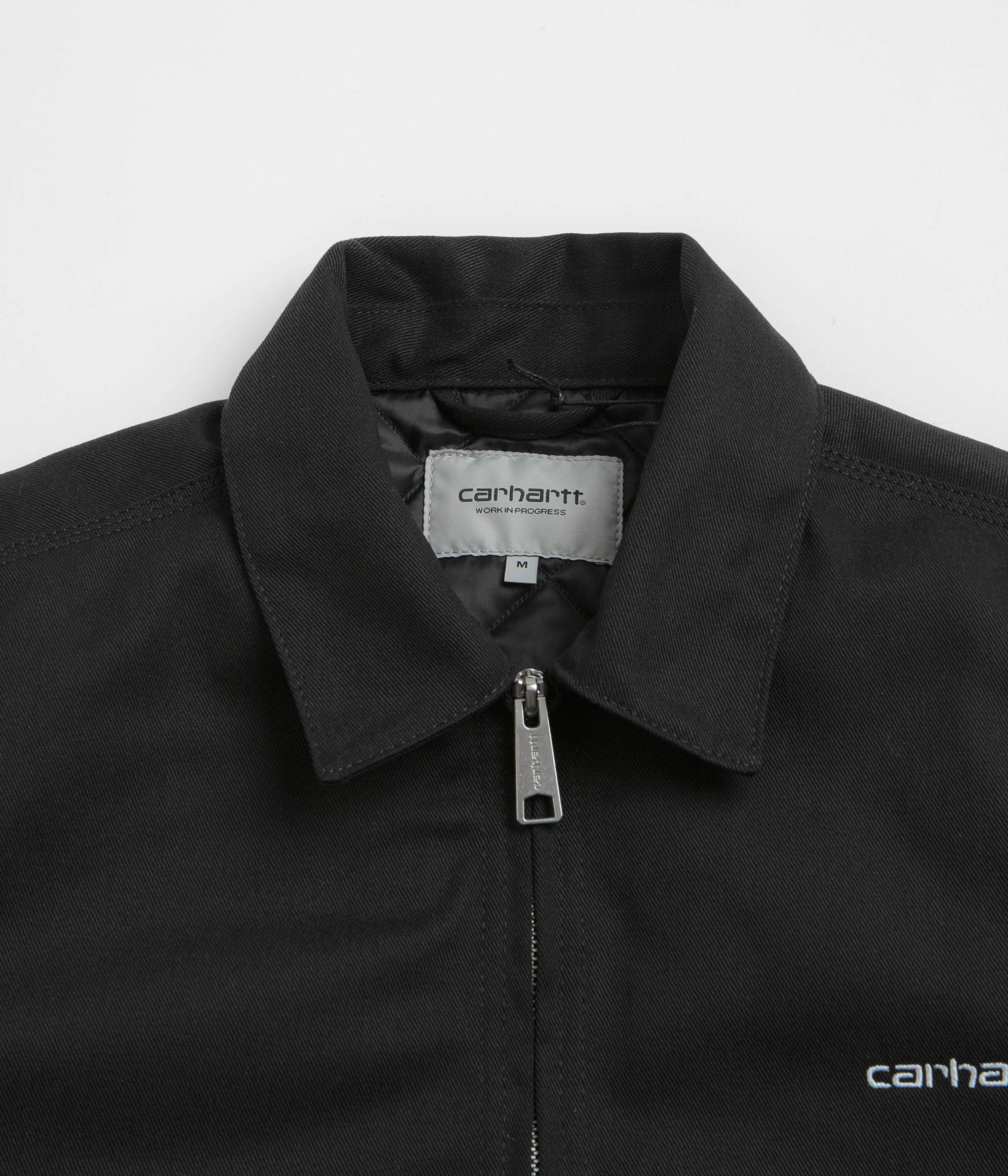 Carhartt Module Script Jacket - Black / White - Image 3