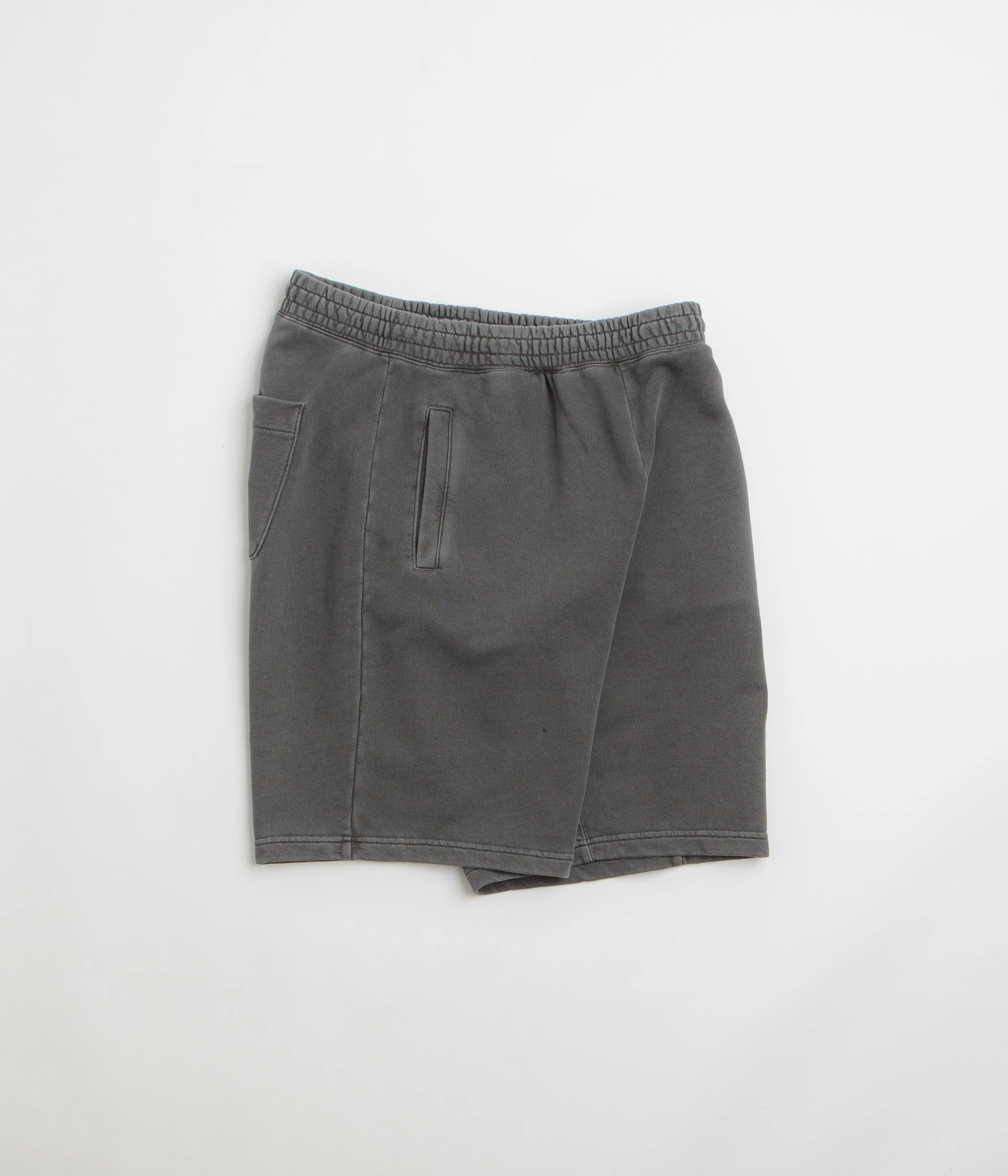 Carhartt Nelson Sweat Shorts - Graphite - Image 2