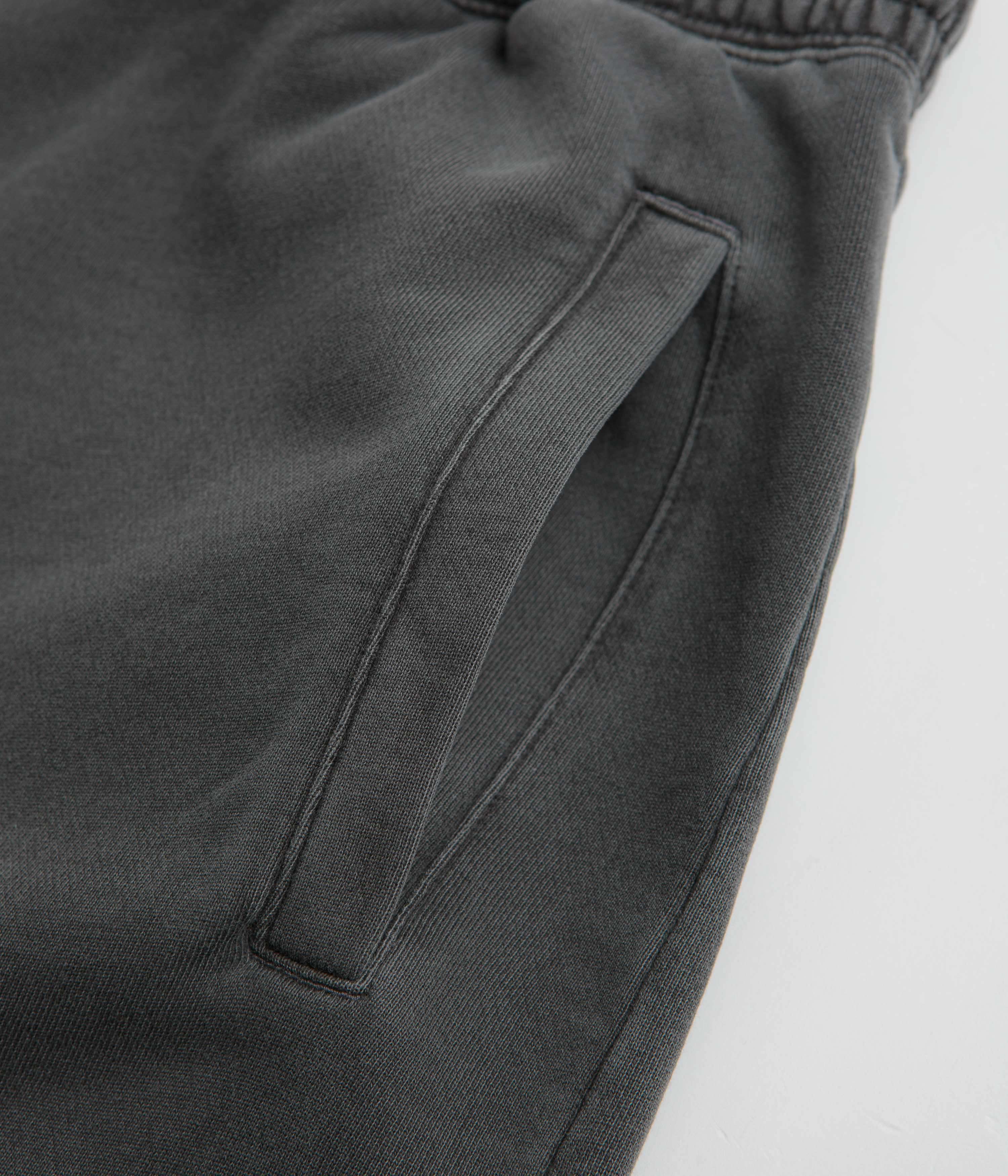 Carhartt Nelson Sweat Shorts - Graphite - Image 5