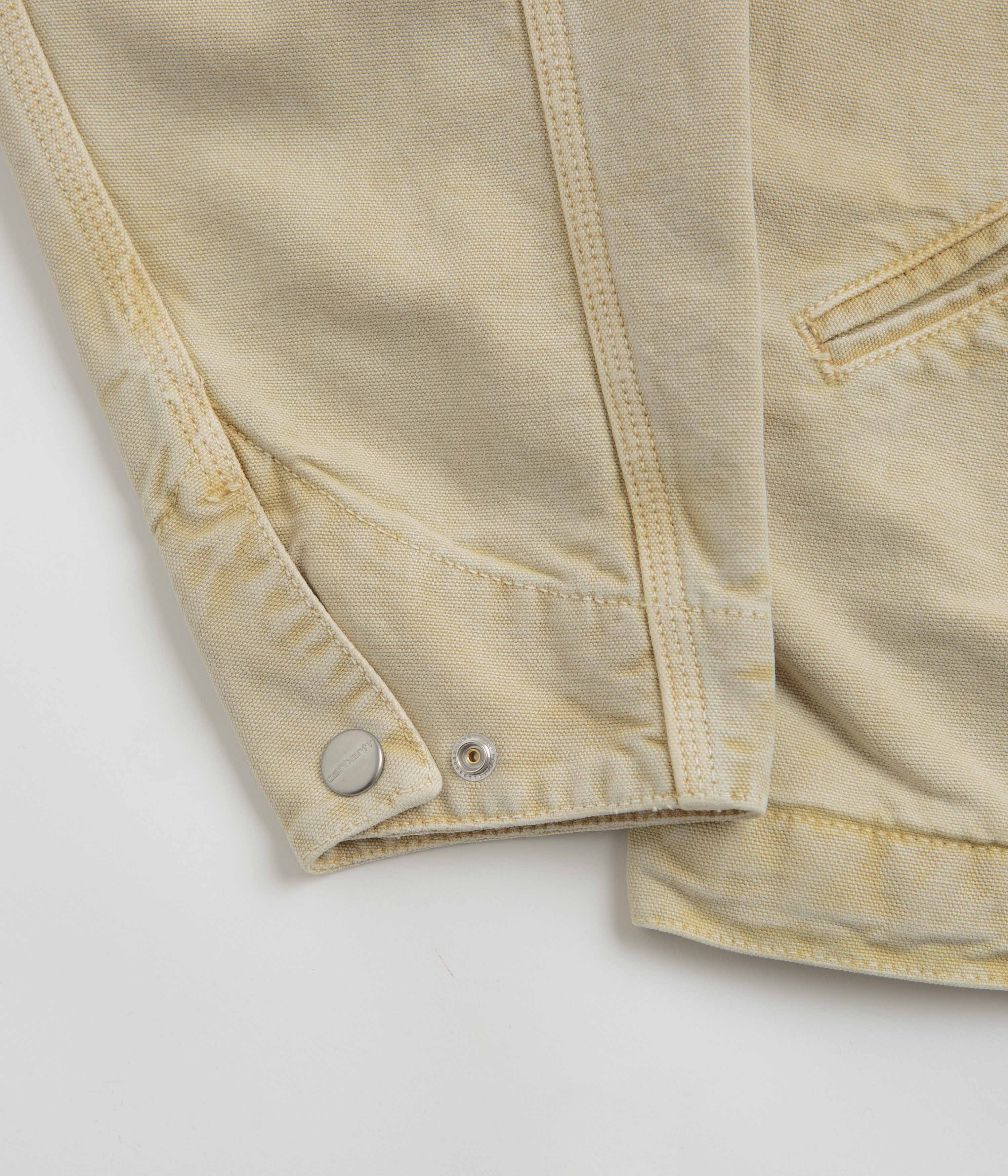 Carhartt OG Detroit Jacket - Dusty Hamilton Brown / Dusty Hamilton Brown Chalk Wash - Image 8