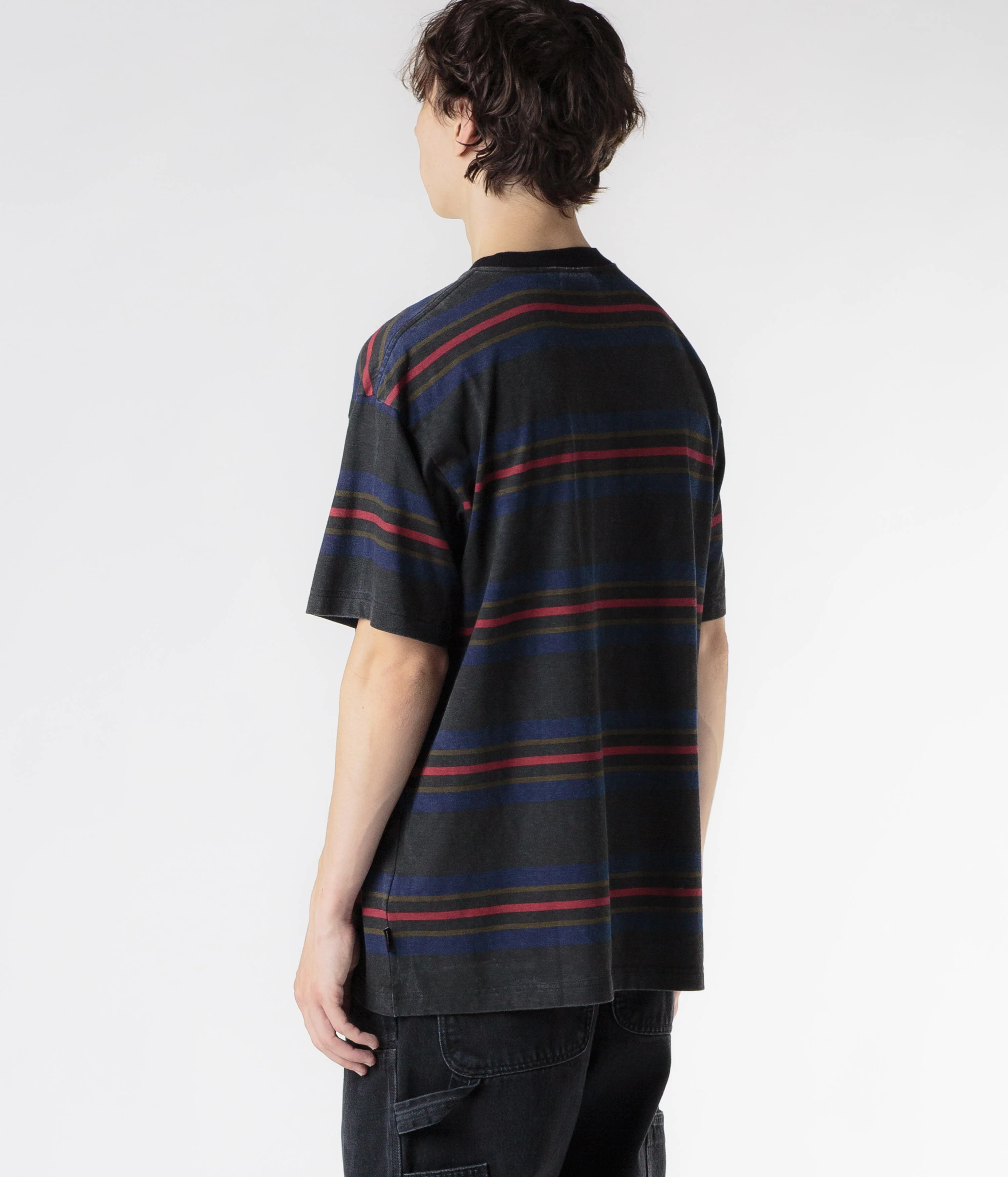 Carhartt Oregon T-Shirt - Starco Stripe / Black - Image 6