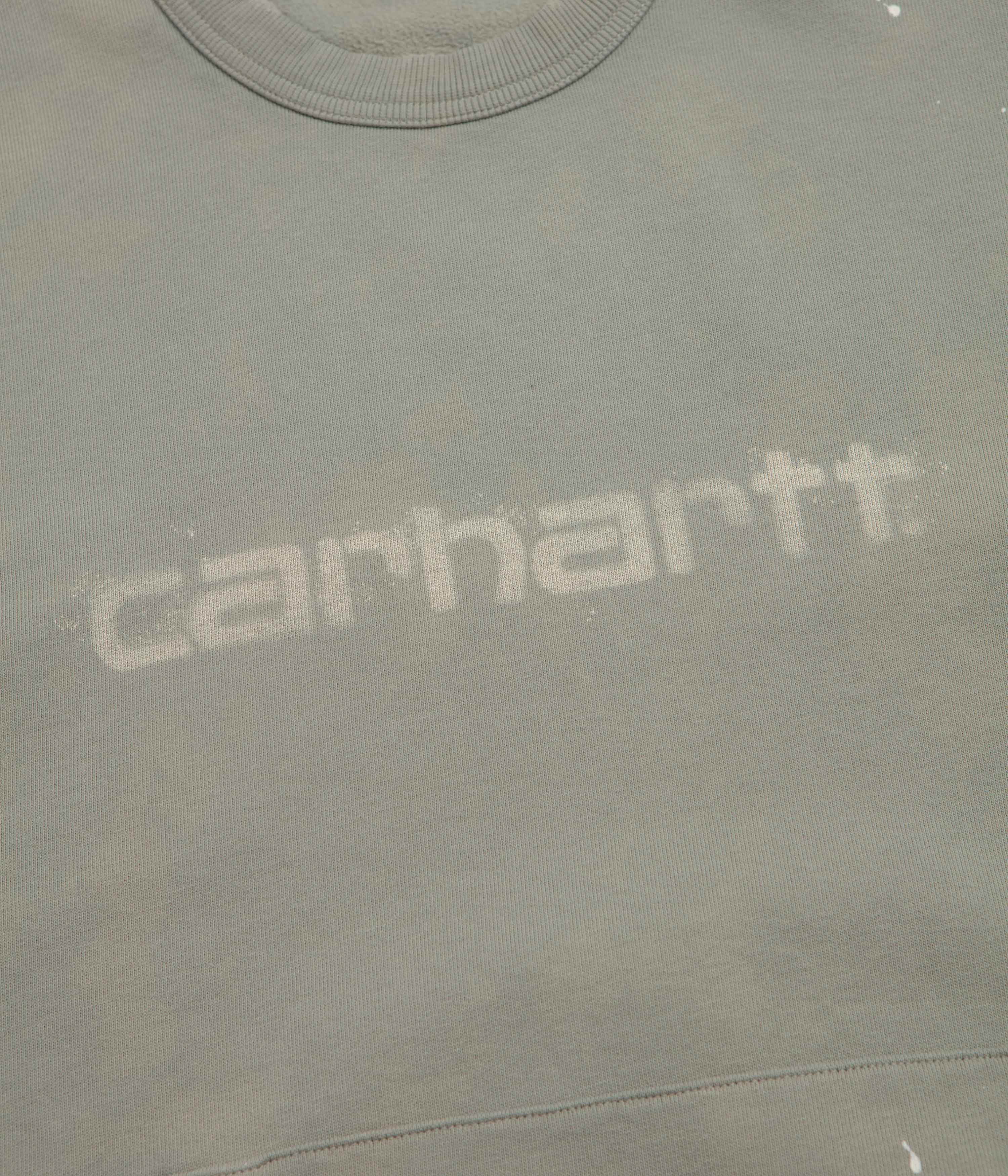 Carhartt Painter Crewneck Sweatshirt - Shady Green - Image 3