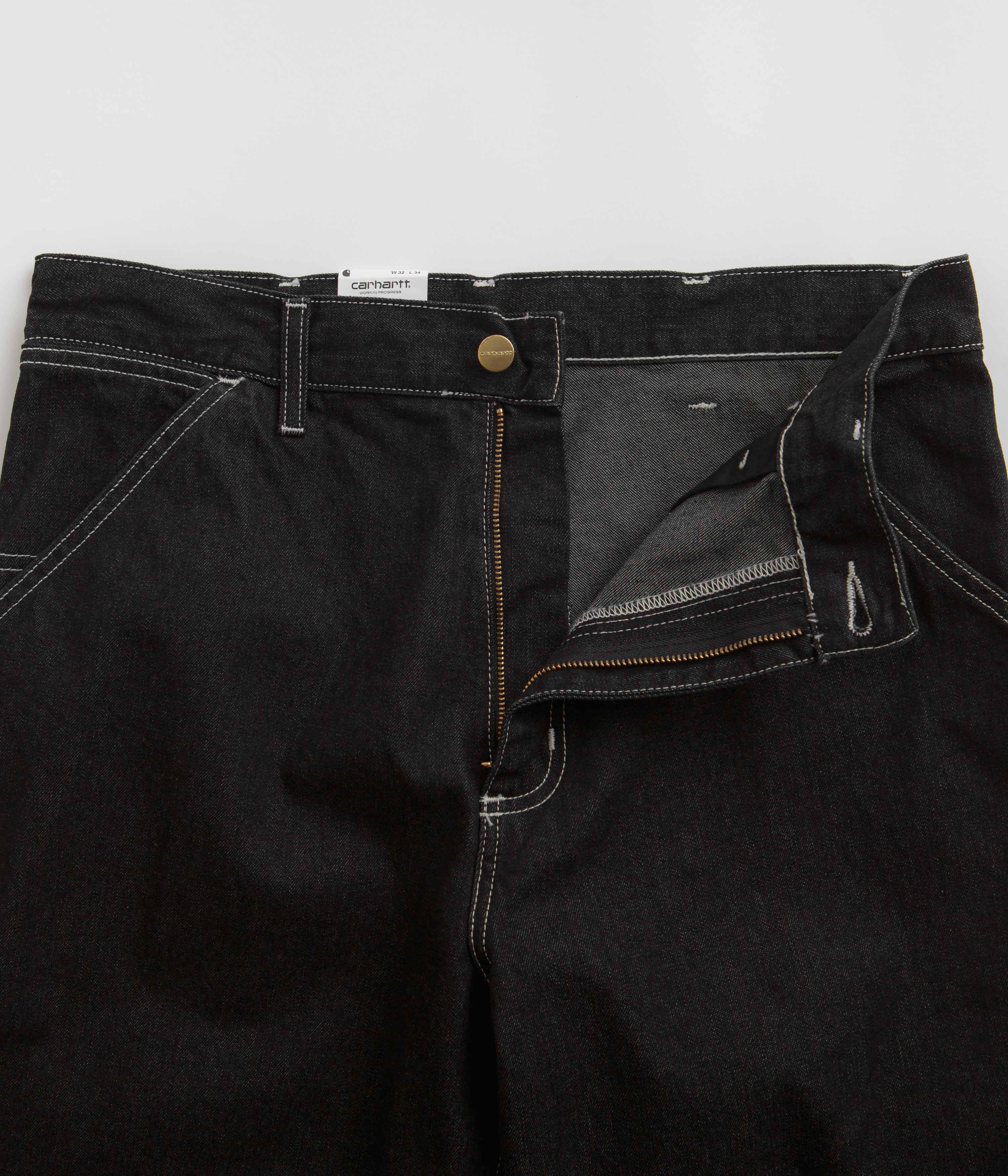 Carhartt Simple Pants - One Wash Black - Image 5