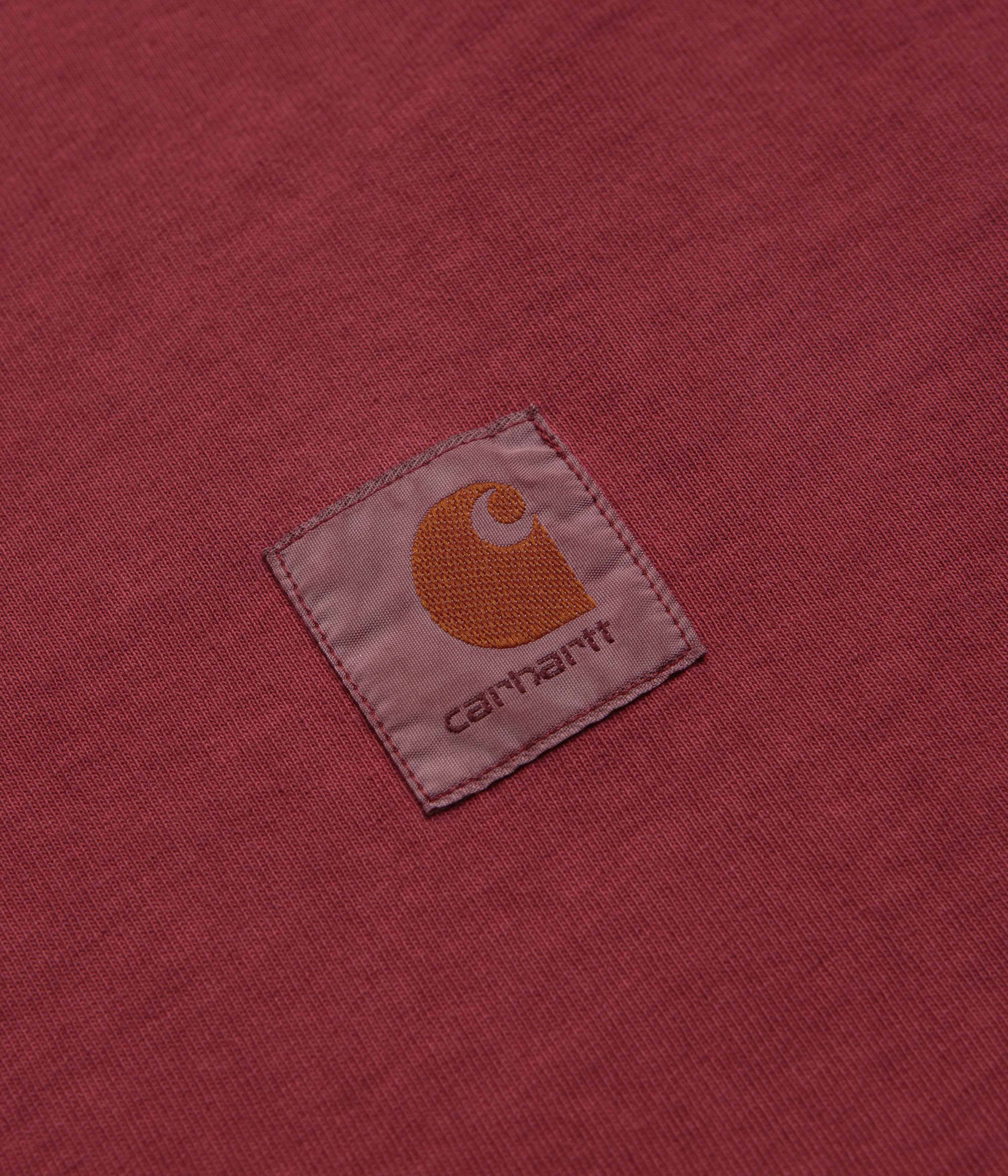 Carhartt Vista Long Sleeve T-Shirt - Scarlet - Image 3