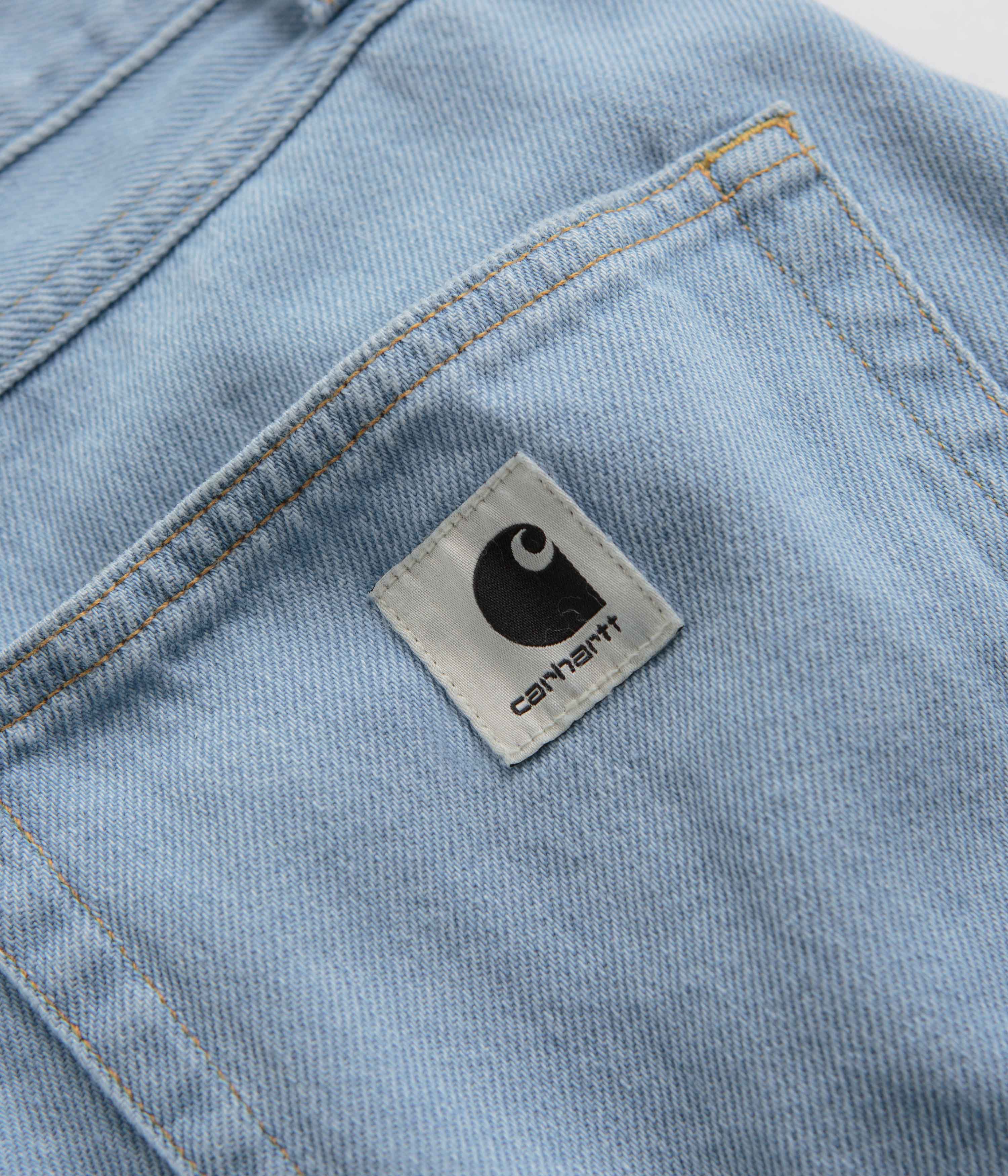 Carhartt Womens Alta Shorts - Stone Bleached Blue - Image 7
