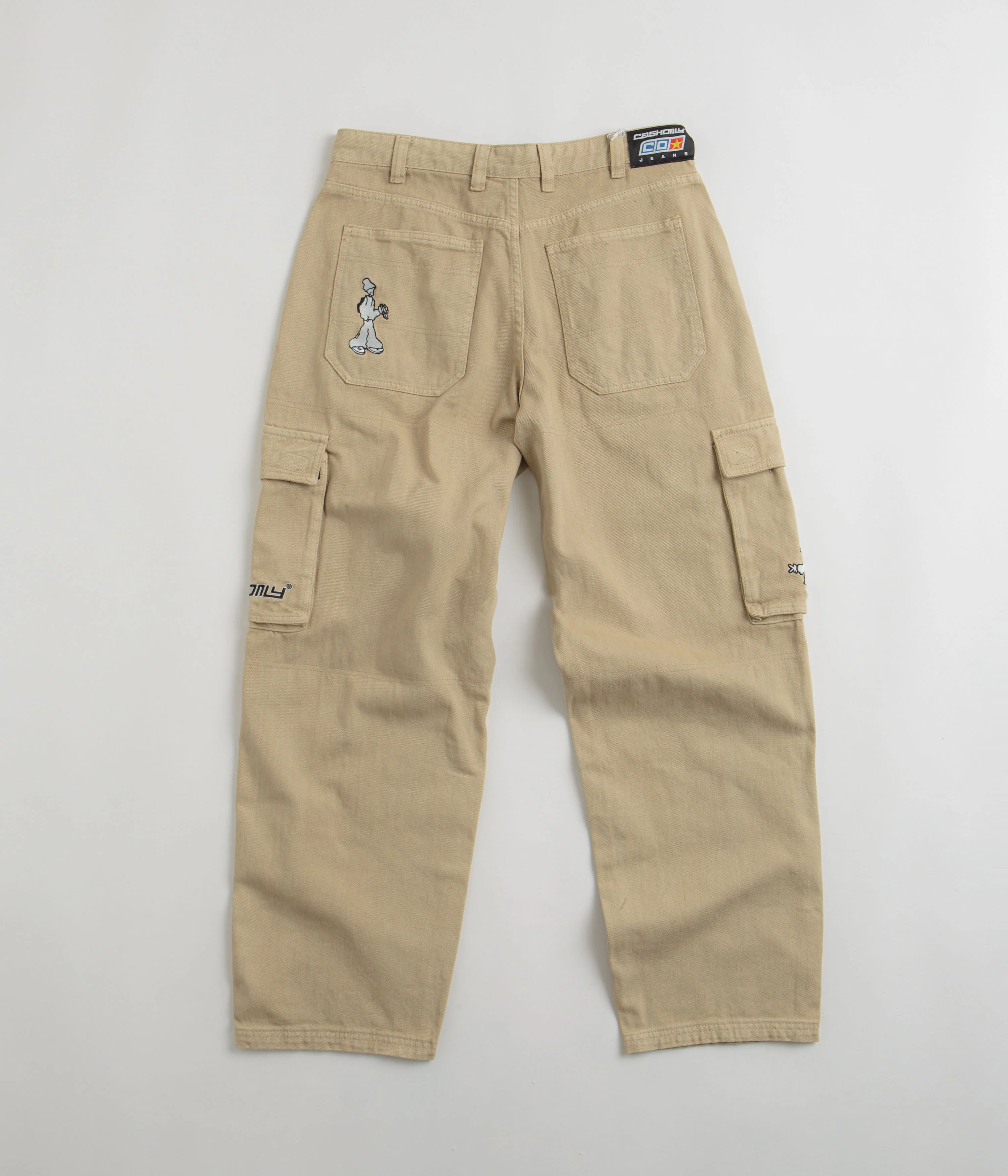 Cash Only Aleka Cargo Jeans - Khaki - Image 3
