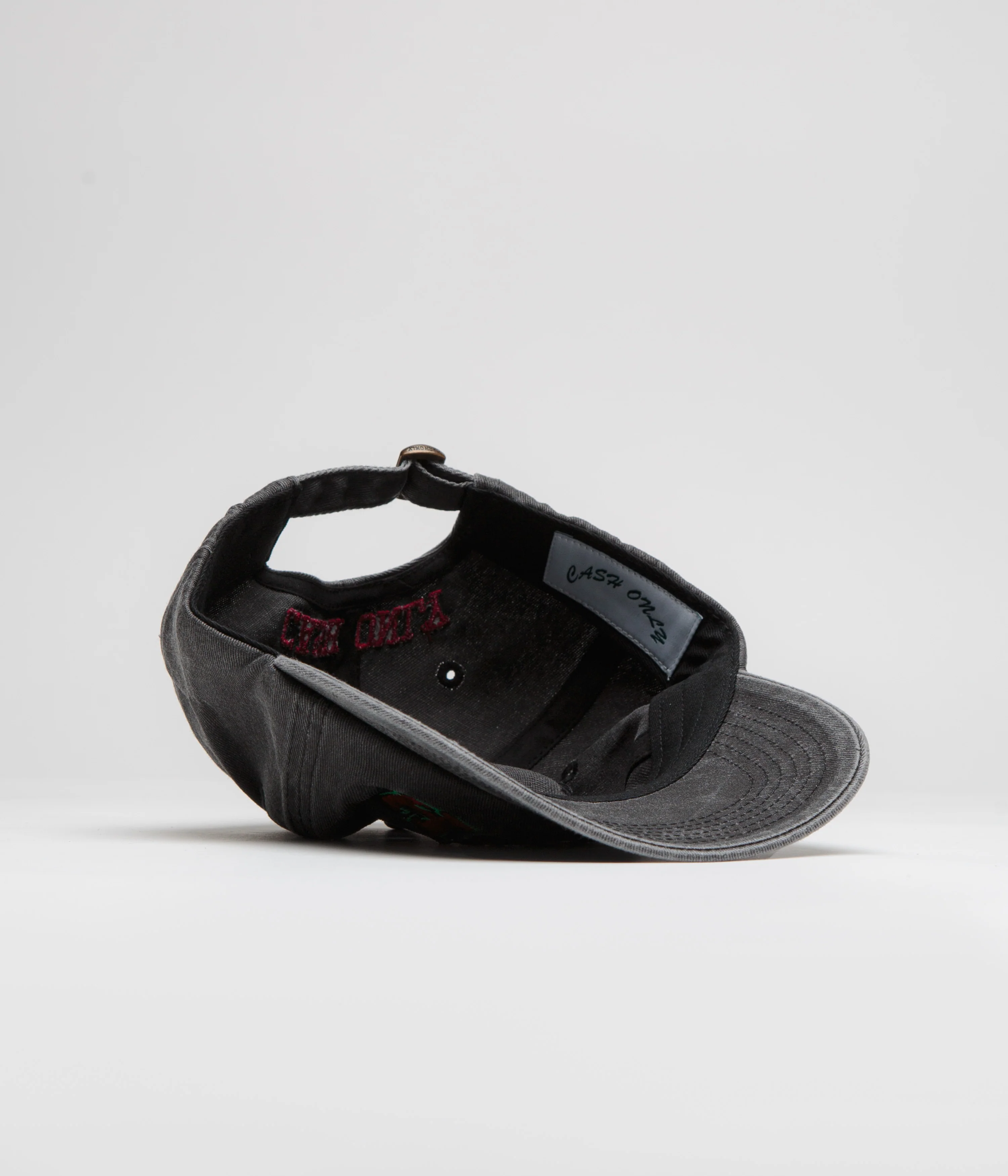 Cash Only Campus Cap - Washed Black - Image 4