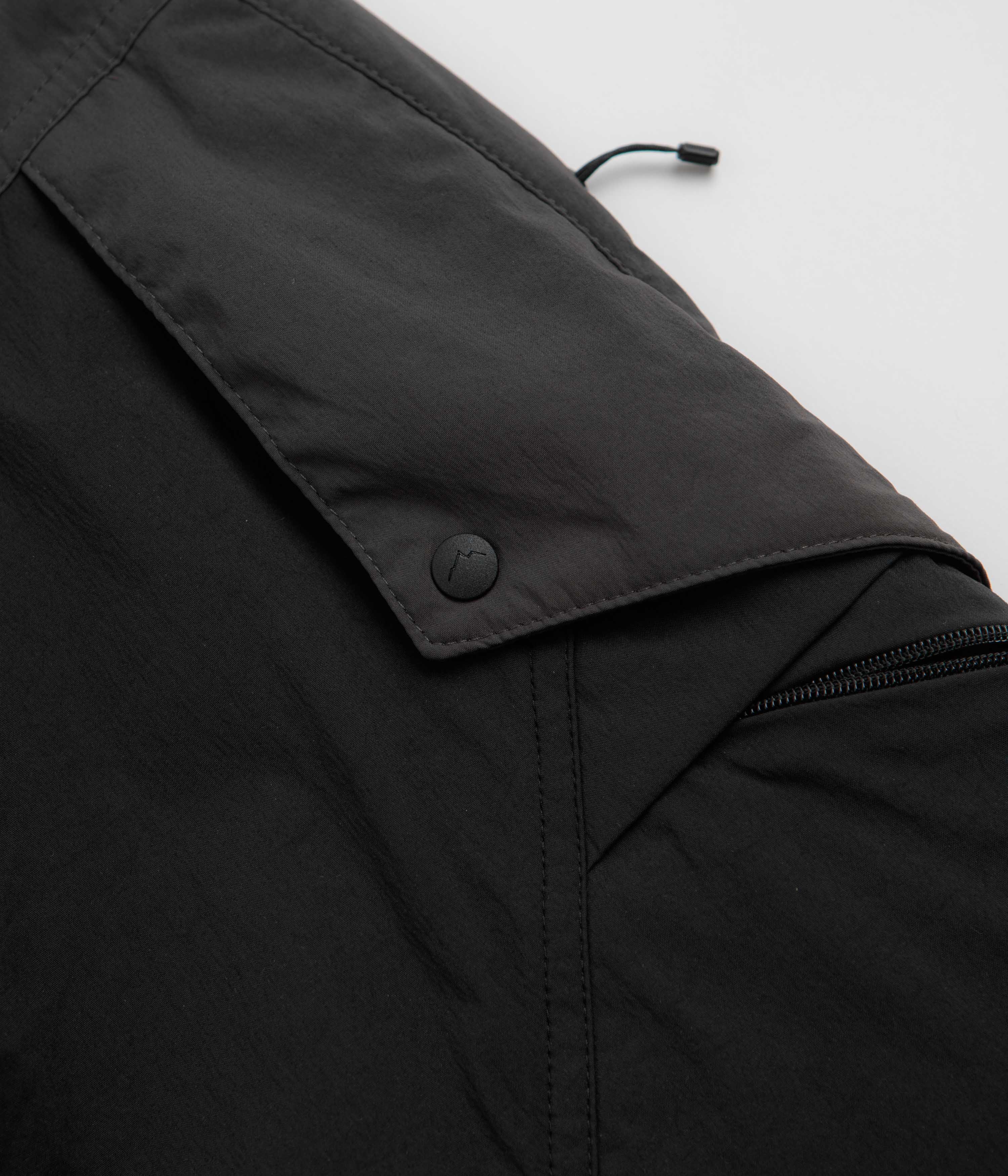 Cayl Bloc Shorts - Black - Image 5