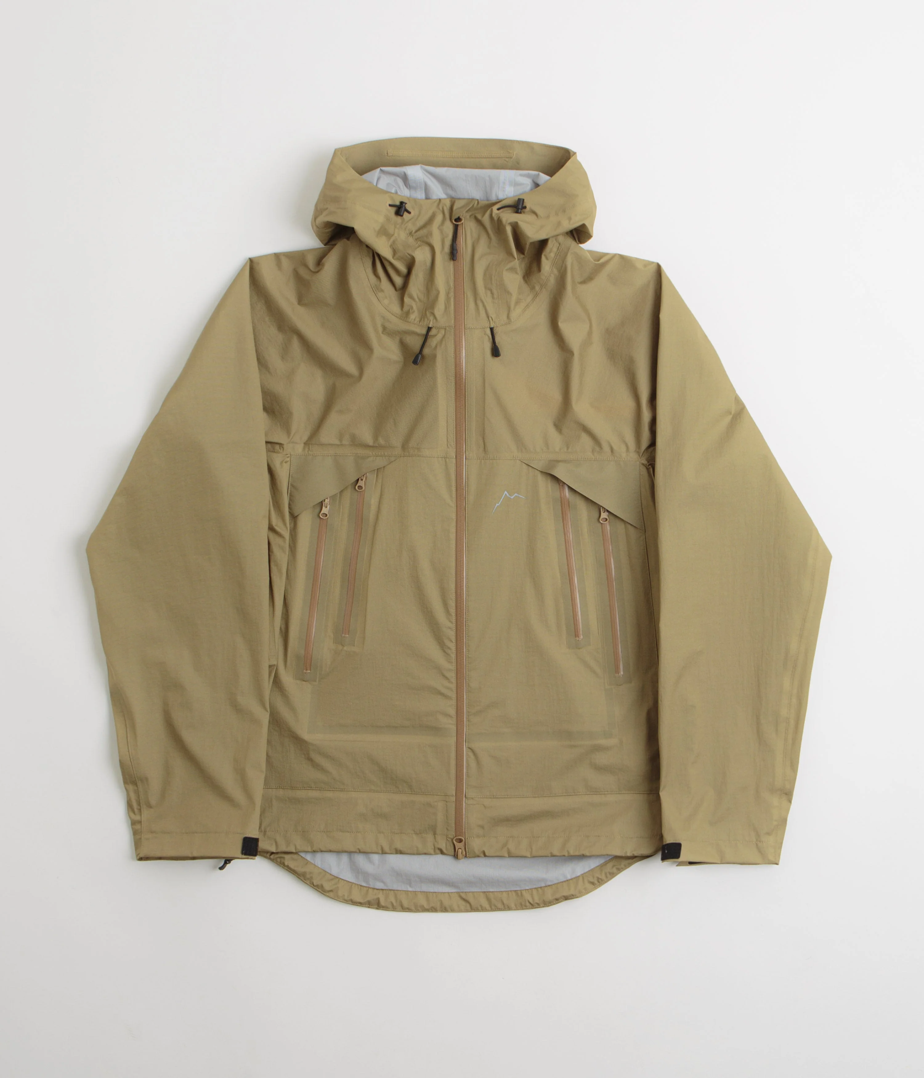 Cayl Light 3L Double Zip Jacket - Sand Brown