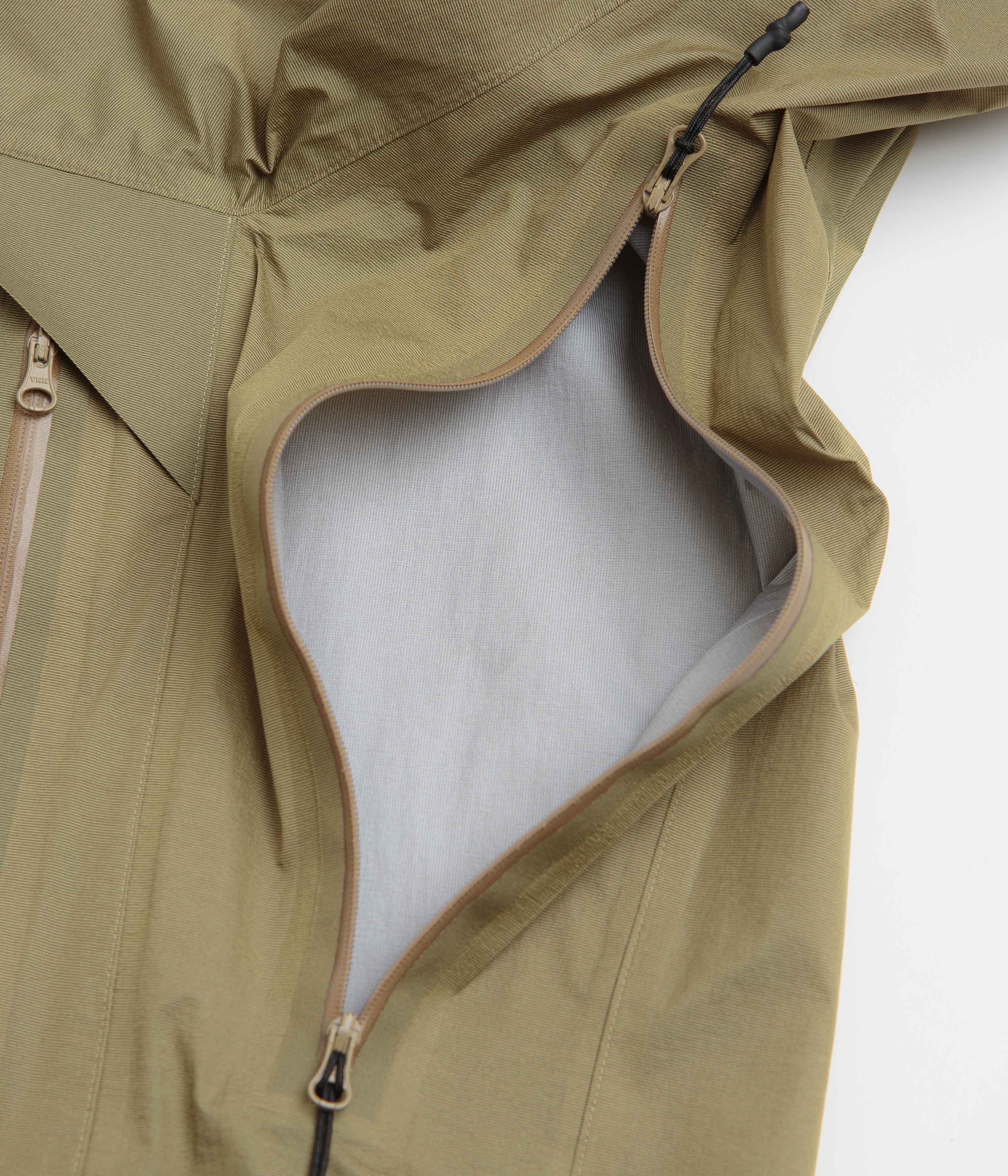 Cayl Light 3L Double Zip Jacket - Sand Brown - Image 7