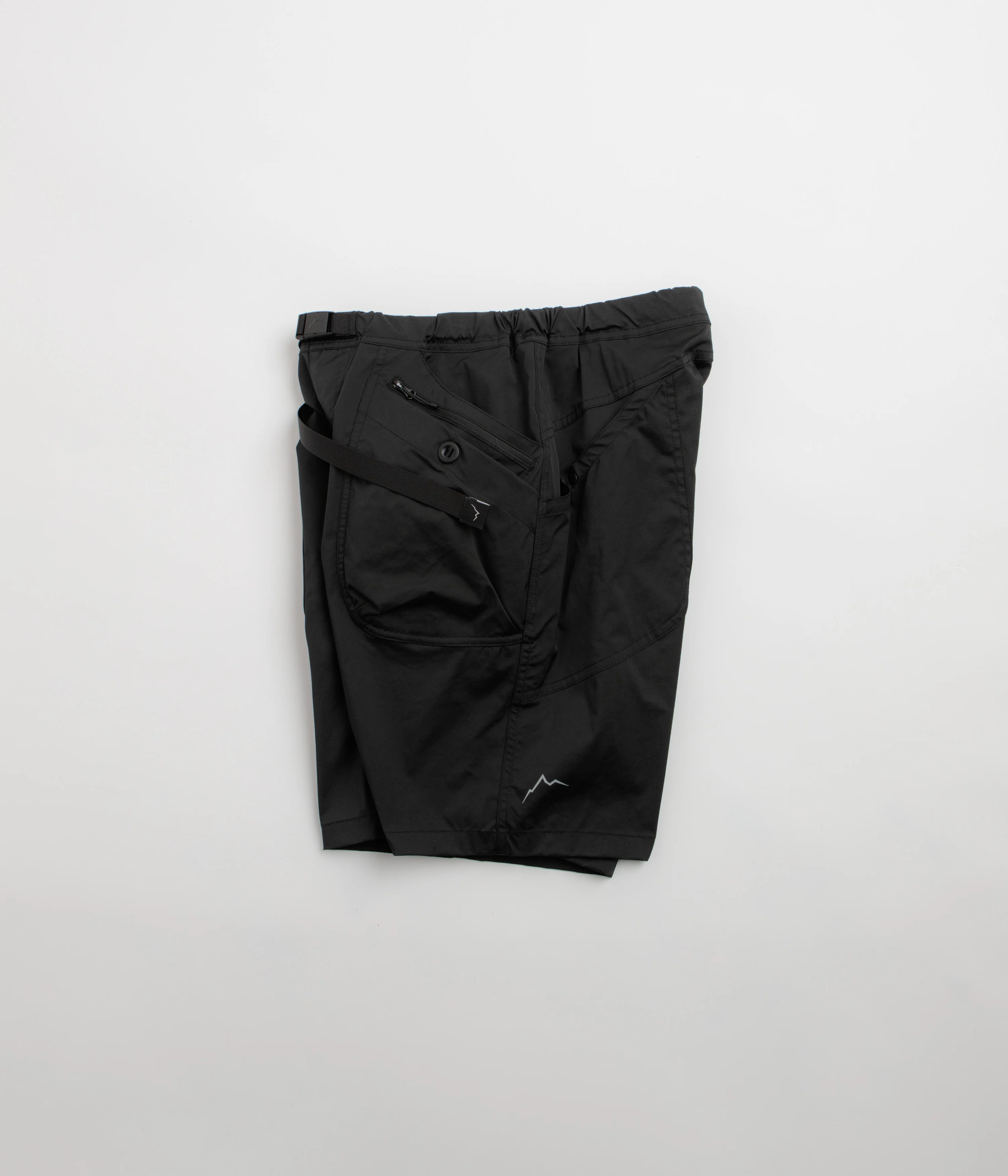 Cayl NC Button Pocket Shorts - Black - Image 2