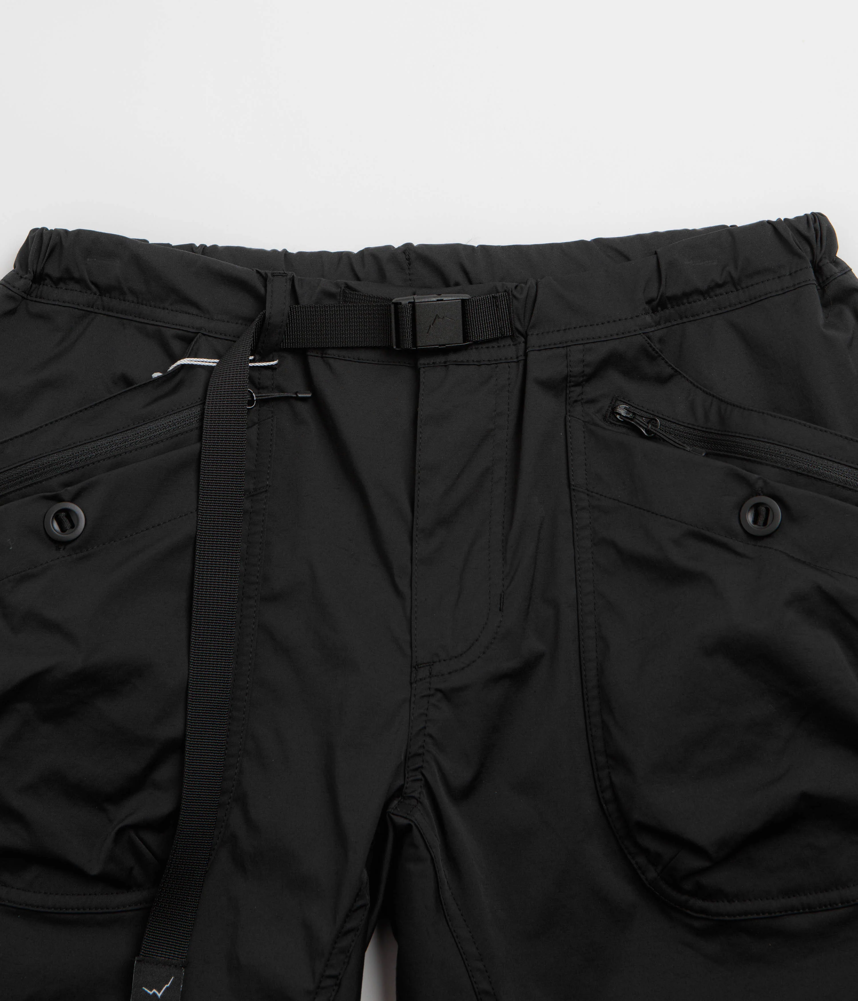 Cayl NC Button Pocket Shorts - Black - Image 5