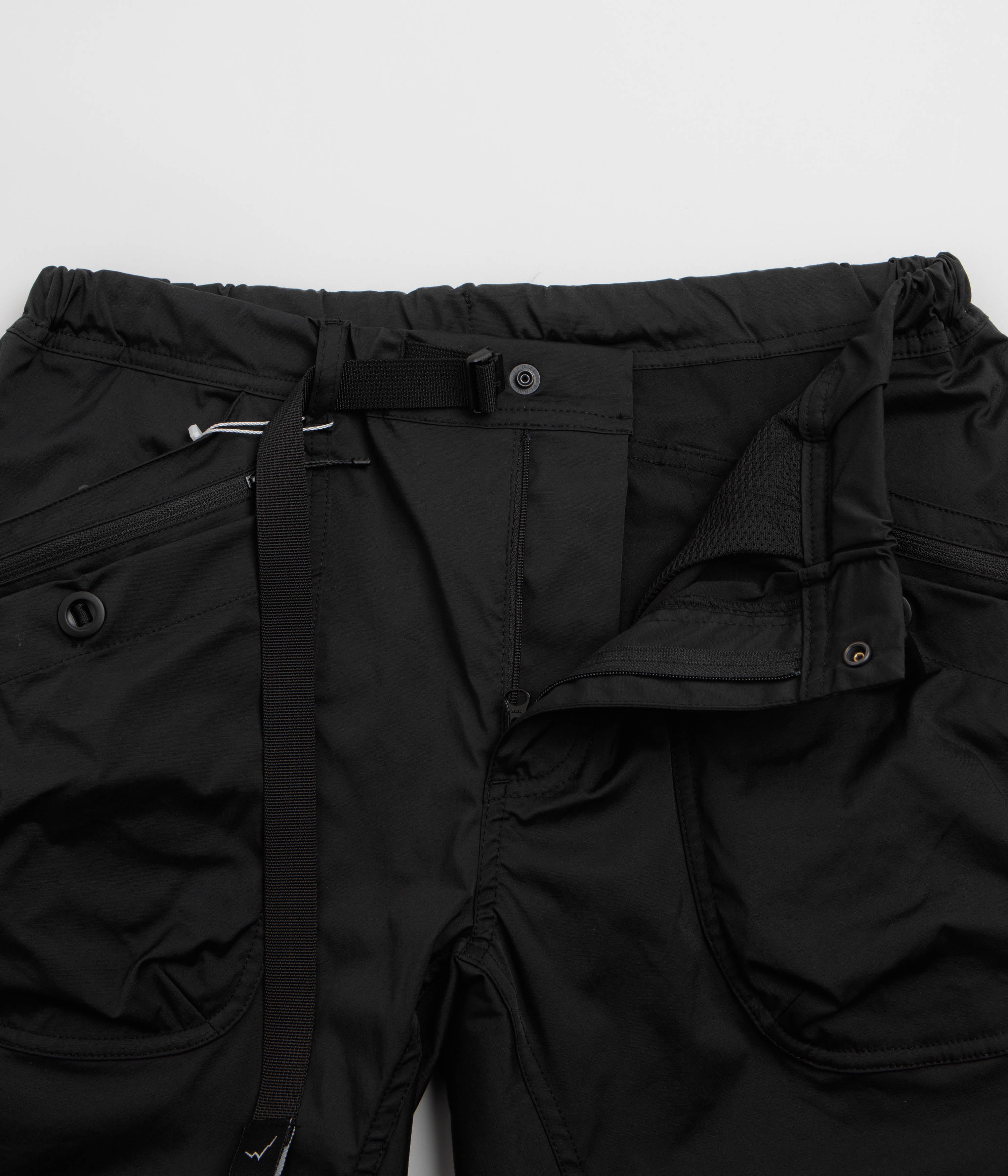 Cayl NC Button Pocket Shorts - Black - Image 7