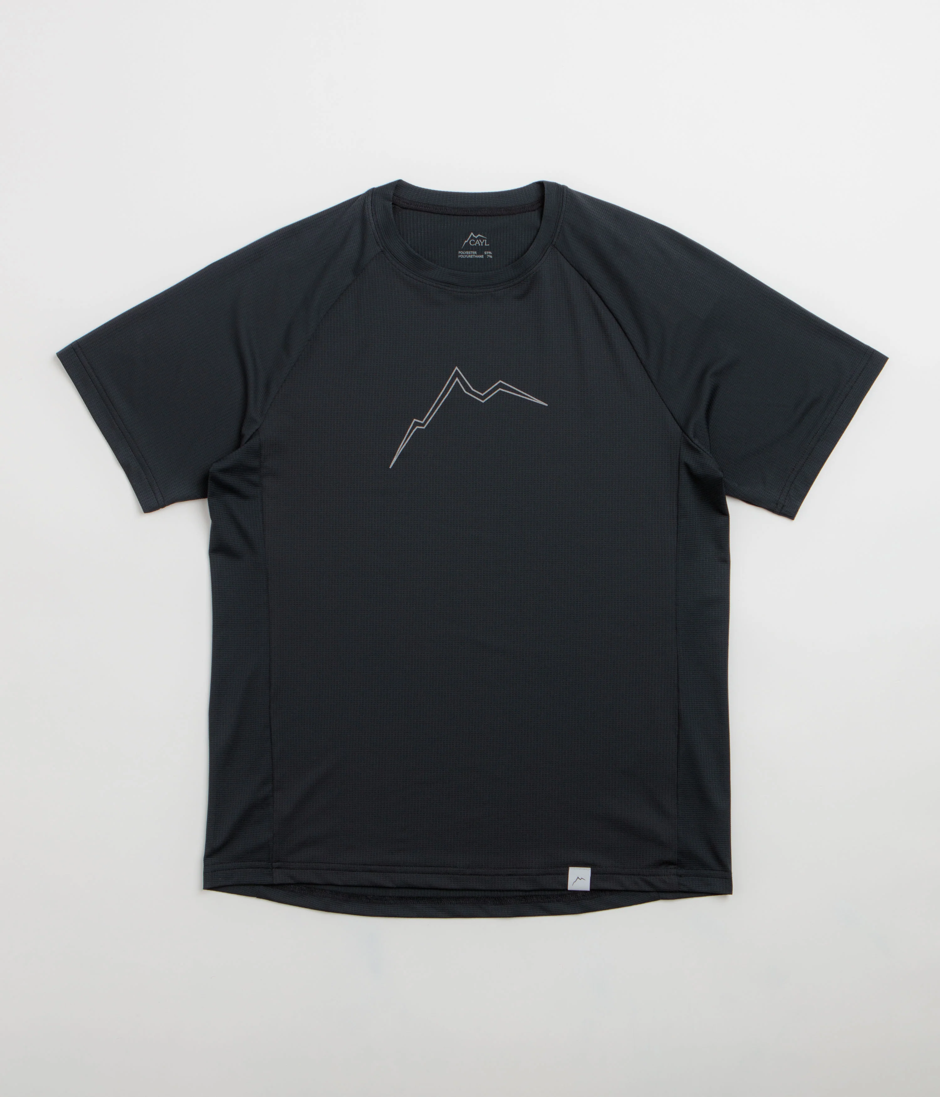 Cayl Reflect Logo Air T-Shirt - Black
