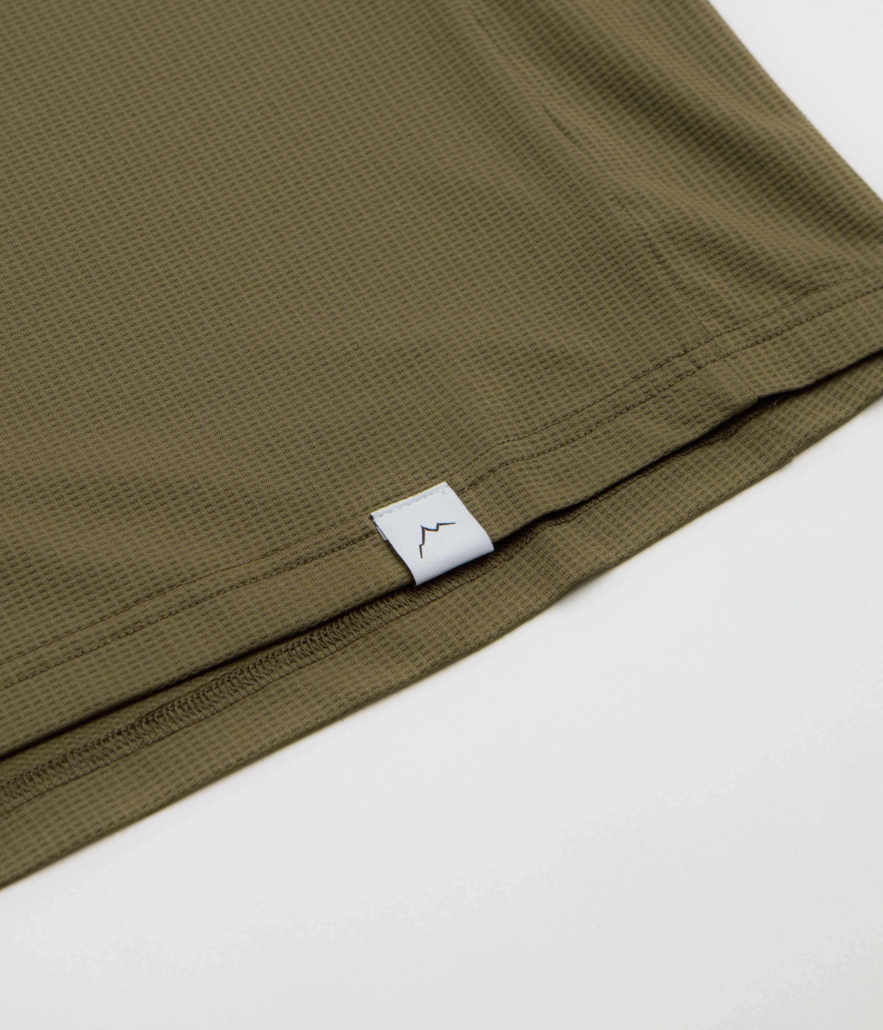 Cayl Reflect Logo Air T-Shirt - Olive - Image 4