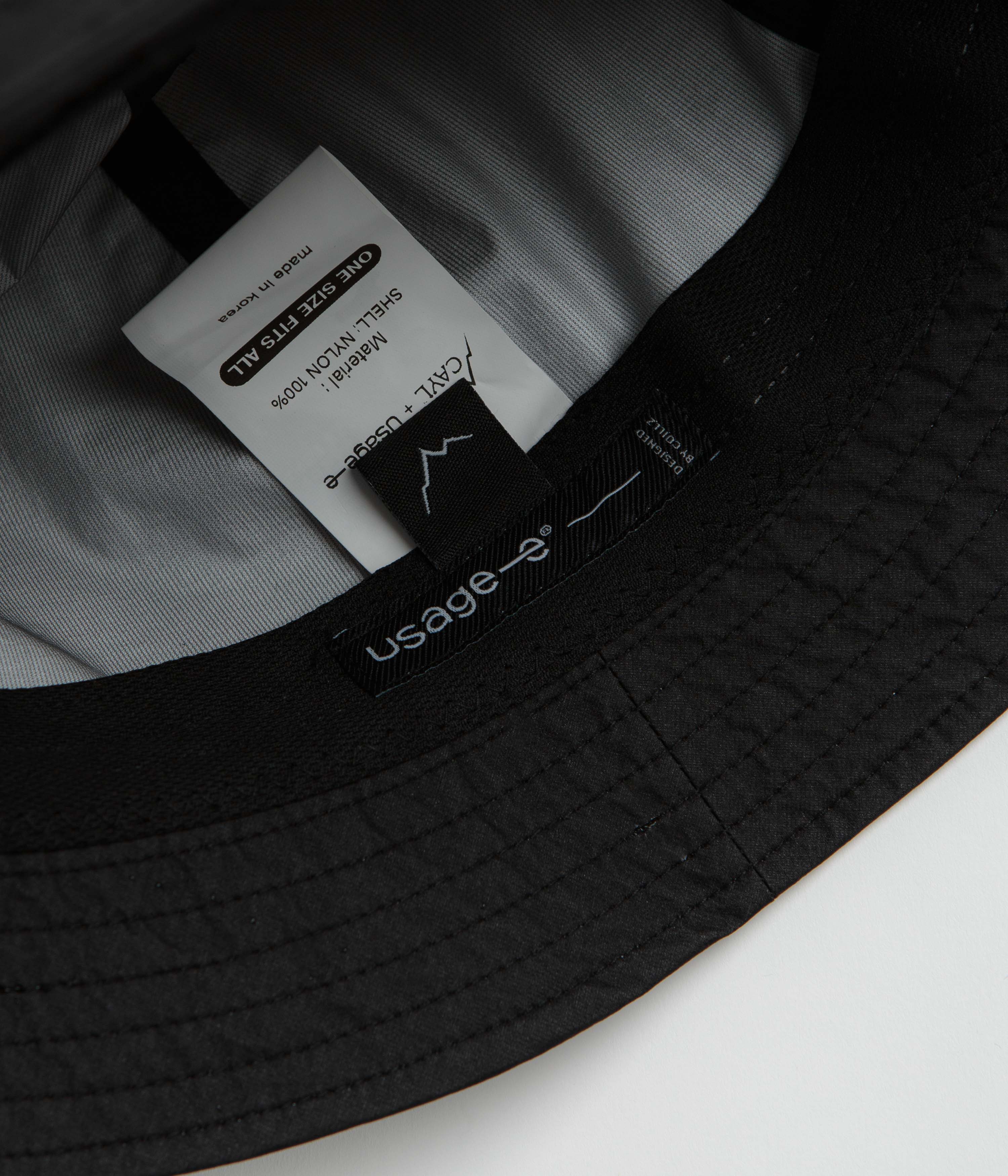 Cayl x Usage Bucket Hat 1 - Black - Image 4