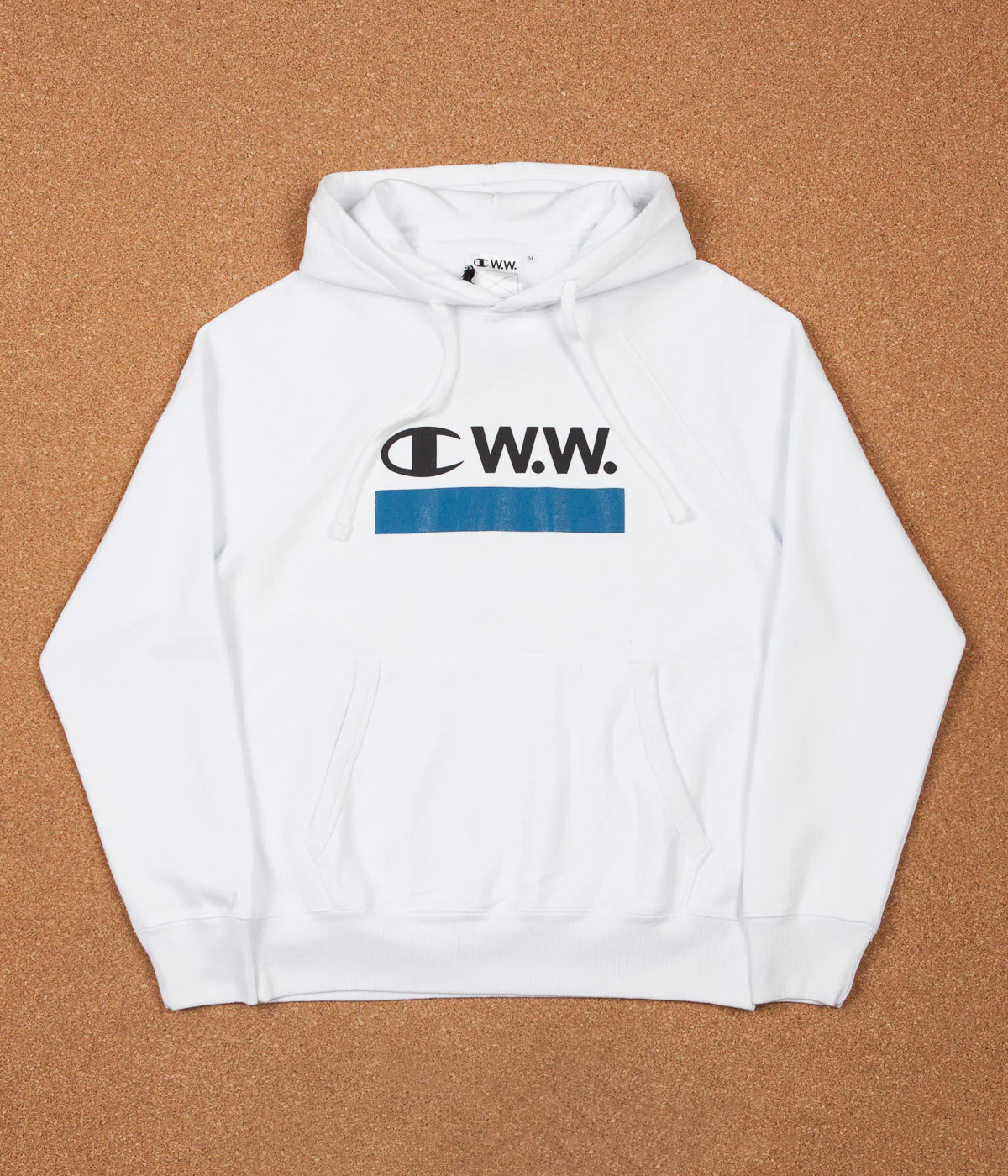 Champion x Wood Wood Judd Hoodie - Bright White