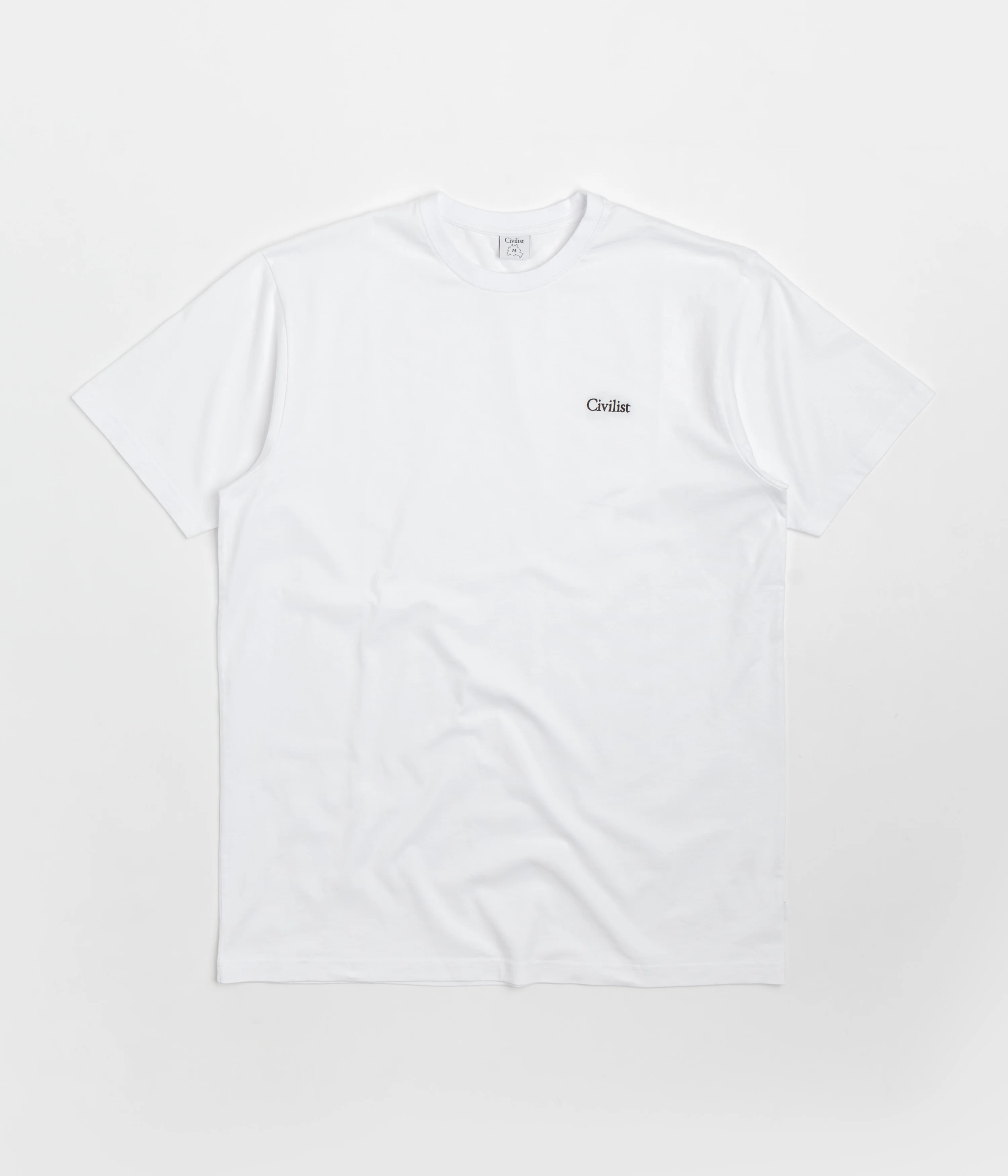 Civilist Mini Logo T-Shirt - White