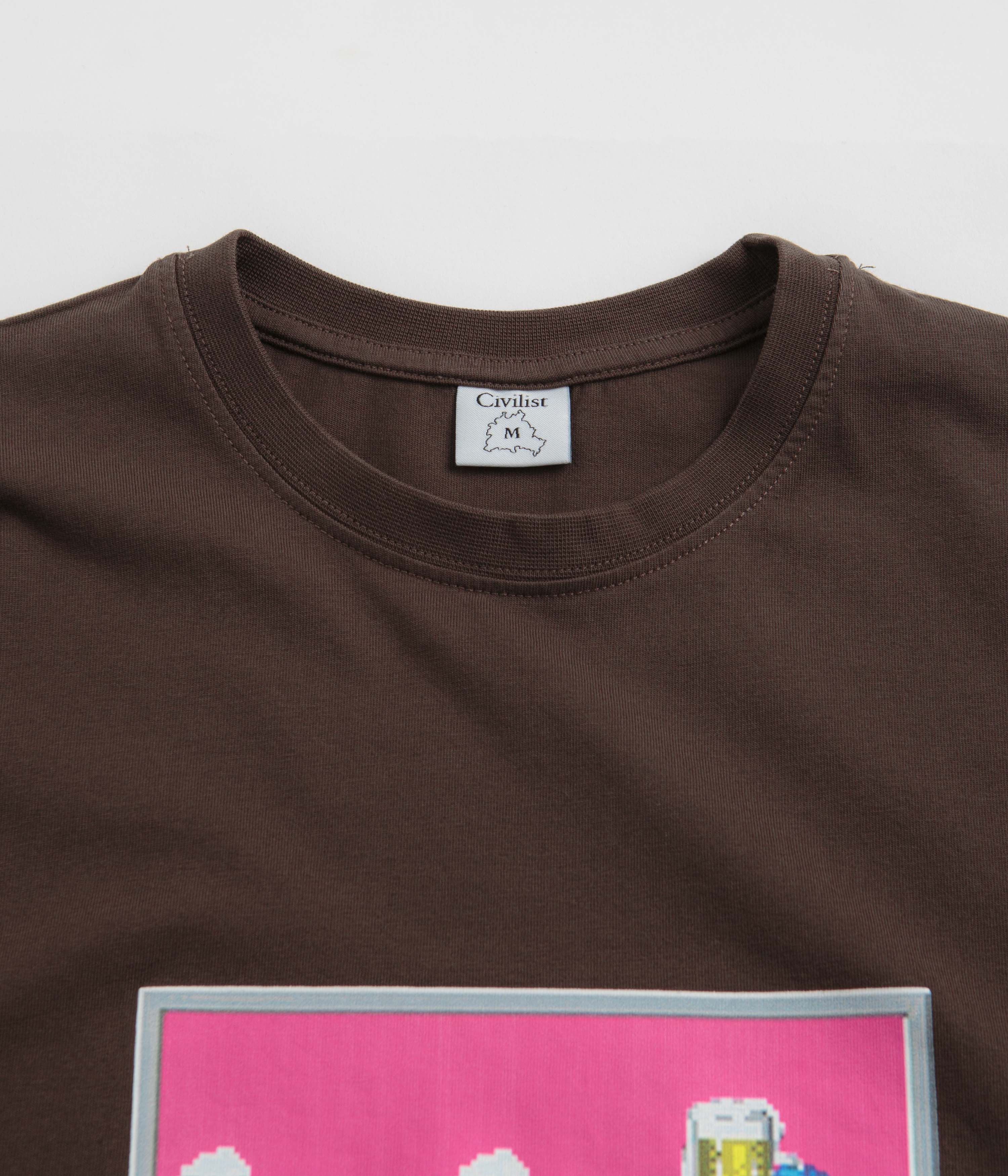 Civilist The End T-Shirt - Brown - Image 2